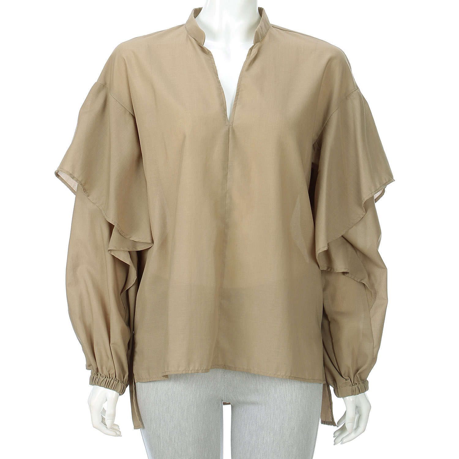 CLOCHE スキッパー衿ブラウス - 画像8