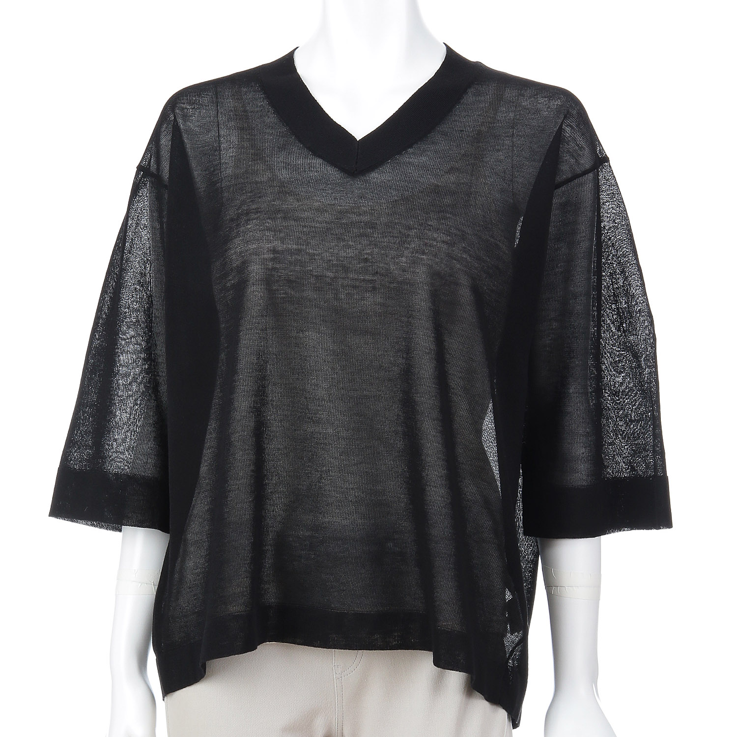 【Insta Live】CLOCHE Vあきニットトップス - 画像7