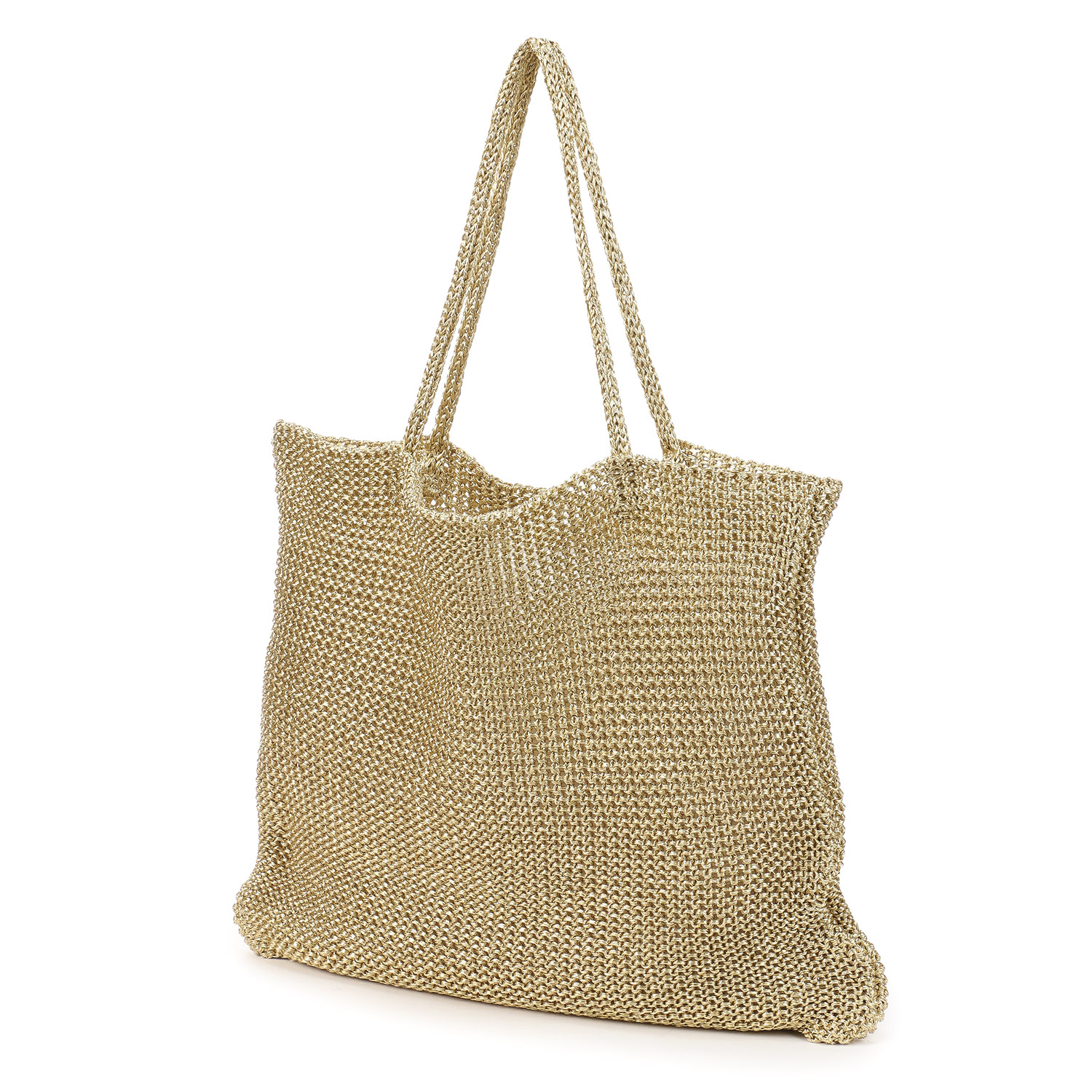 cachecache ラメ糸編みトート - 画像12