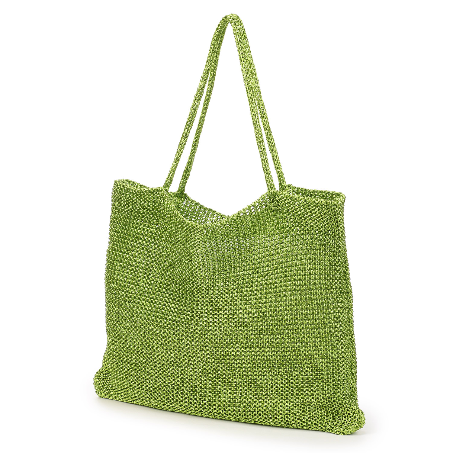 cachecache ラメ糸編みトート - 画像6