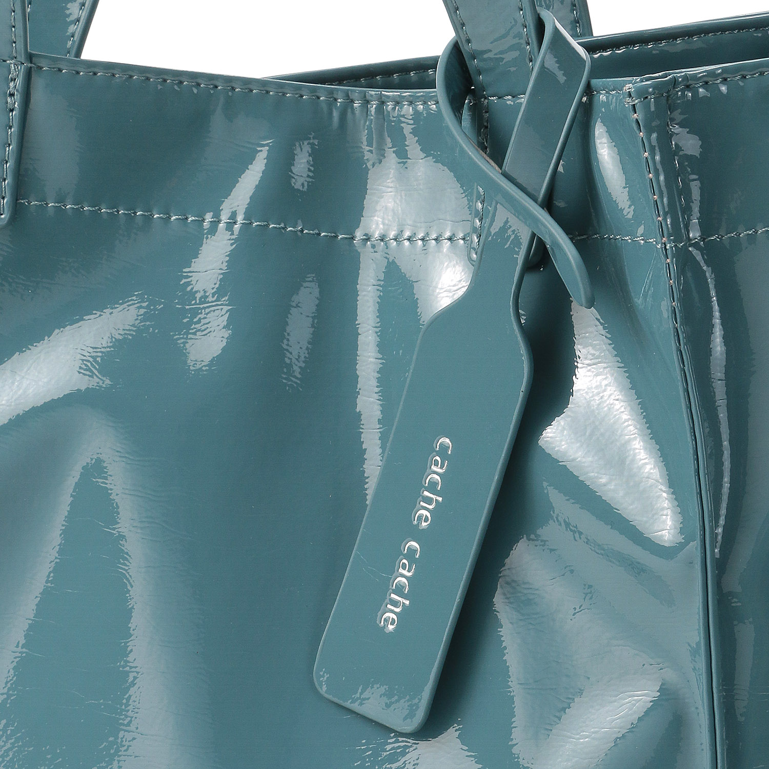 【Insta Live】cachecache エナメル風ショッパーバッグ小サイズ - 画像11