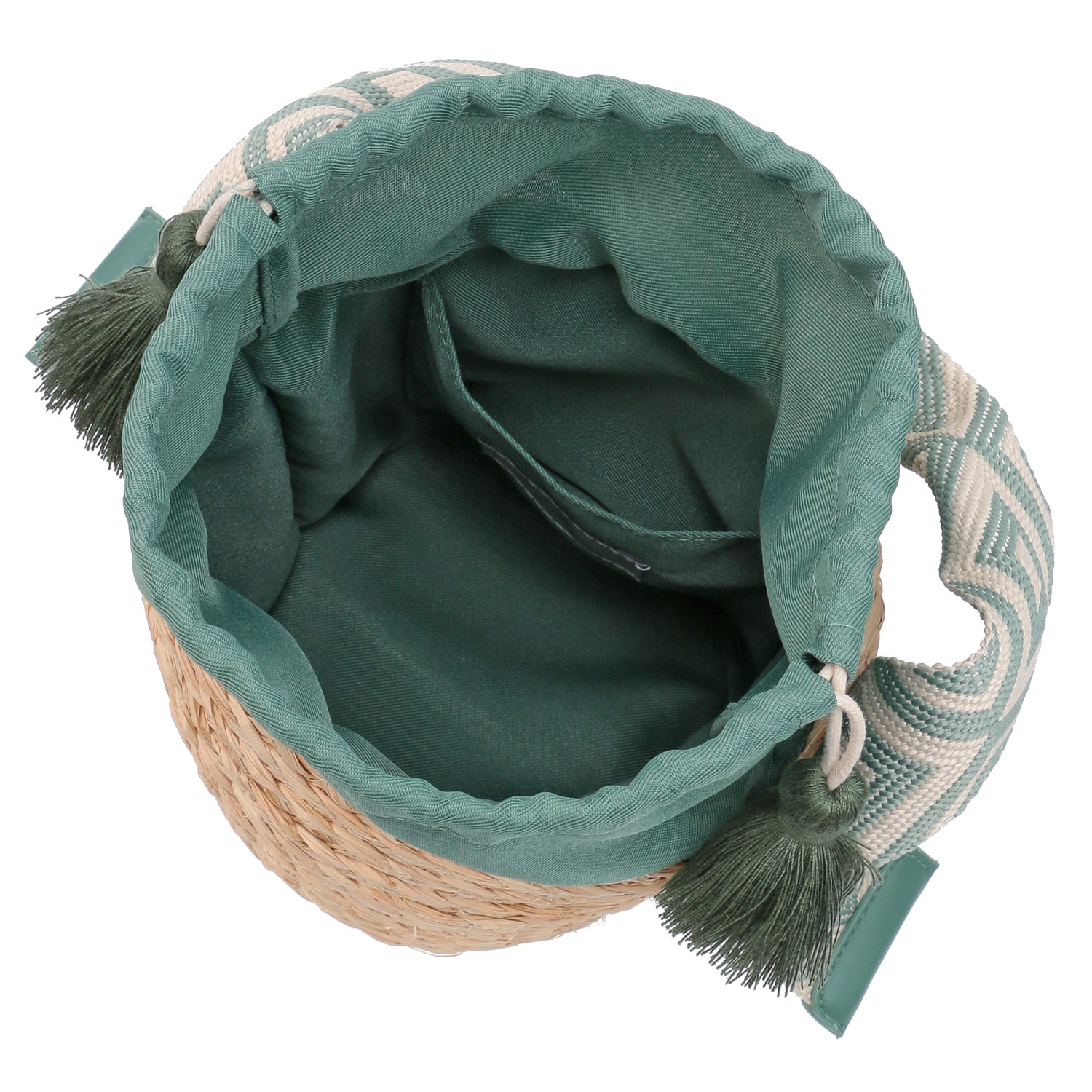 cachecache JQテープハンドルラフィアバケットトート - 画像12