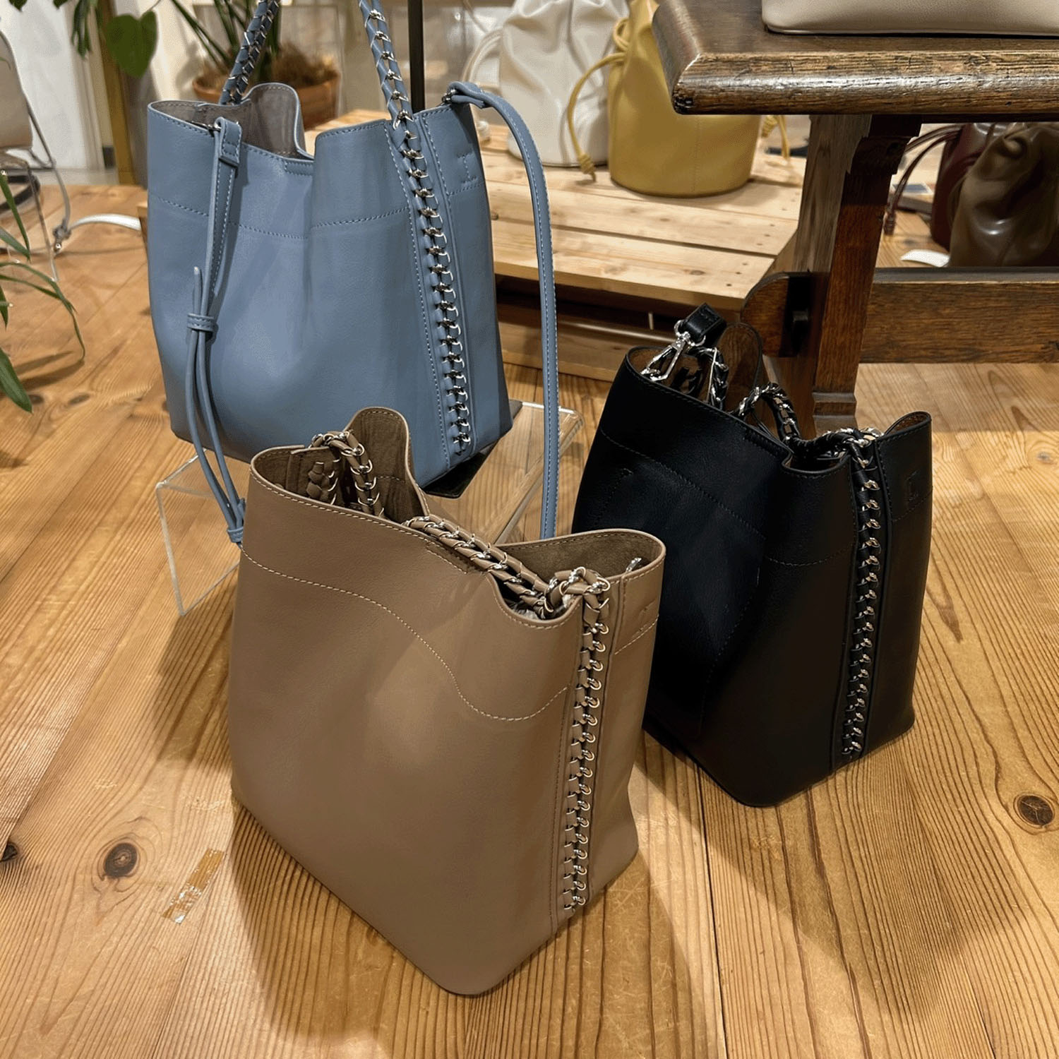 cachecache サイドチェーンかがりミニトート - 画像13