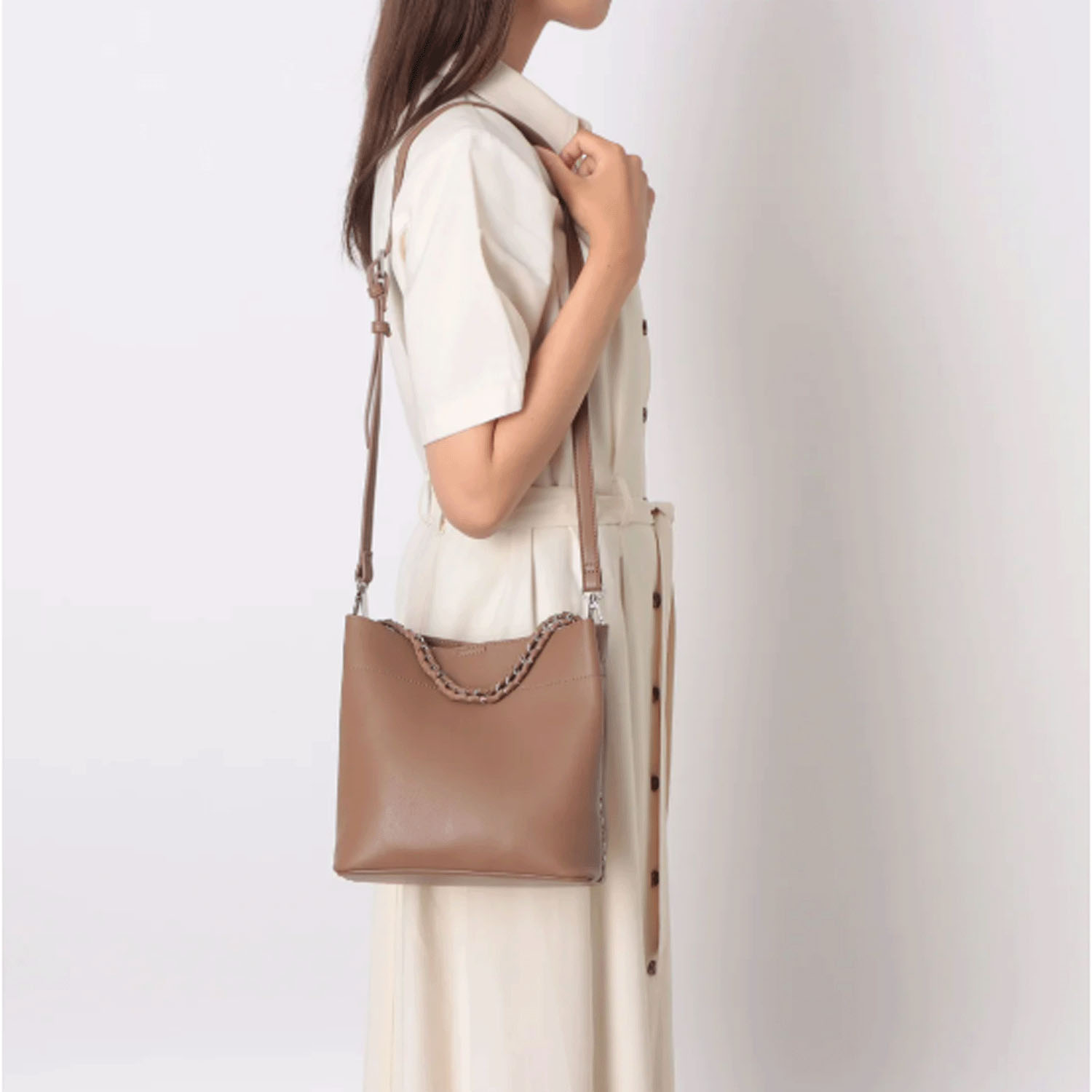 cachecache サイドチェーンかがりミニトート - 画像7