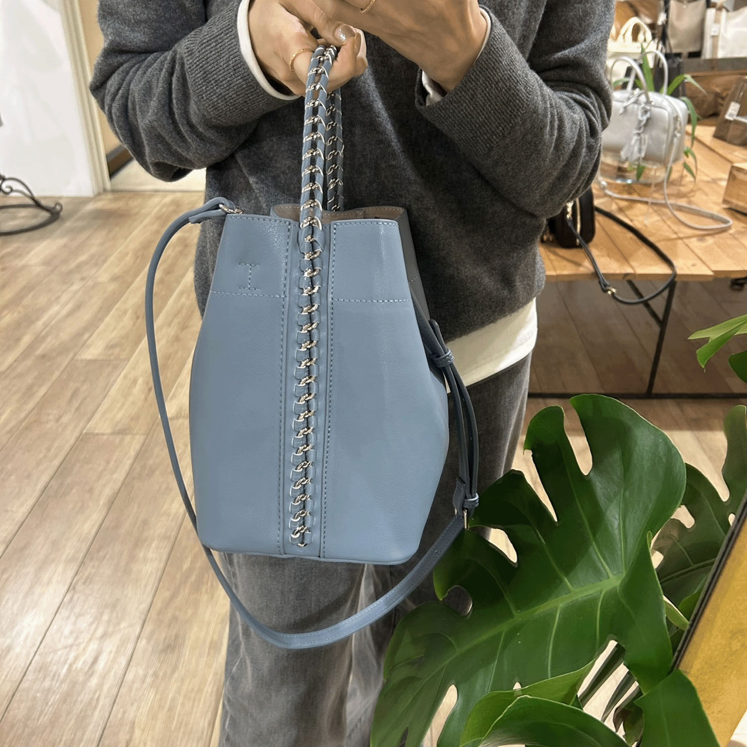 cachecache サイドチェーンかがりミニトート - 画像10