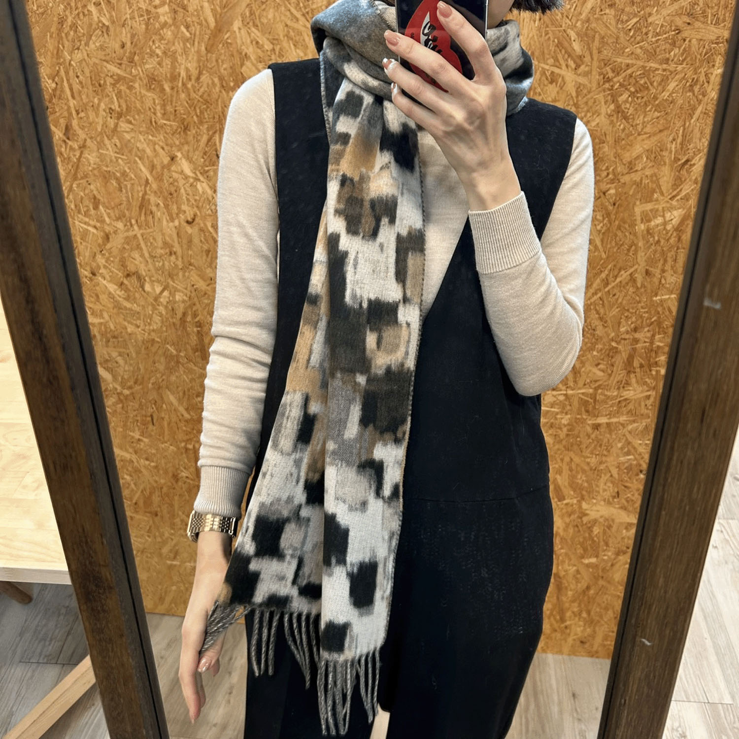 【Insta Live】スタークラフト 多色使いストール - 画像3