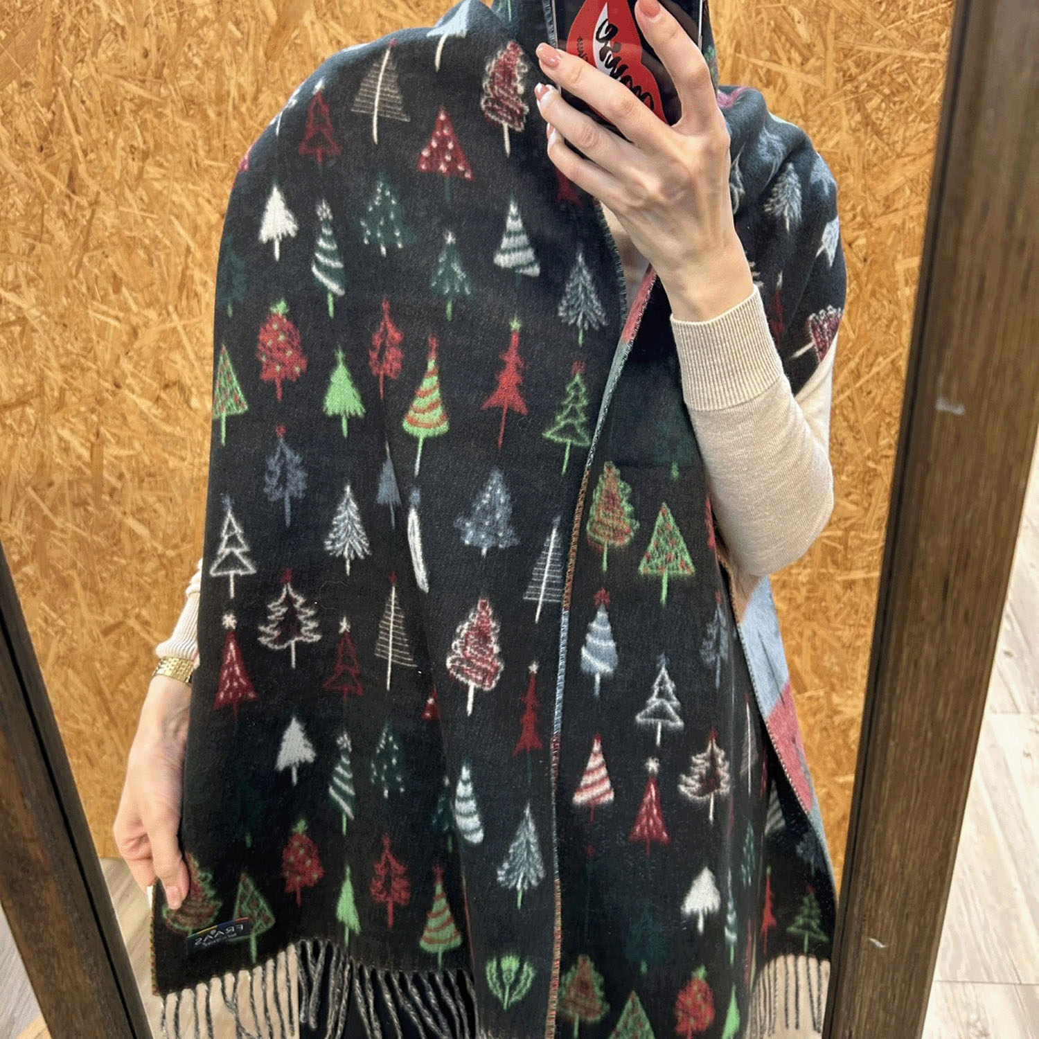 スタークラフト ツリー柄ストール - 画像2