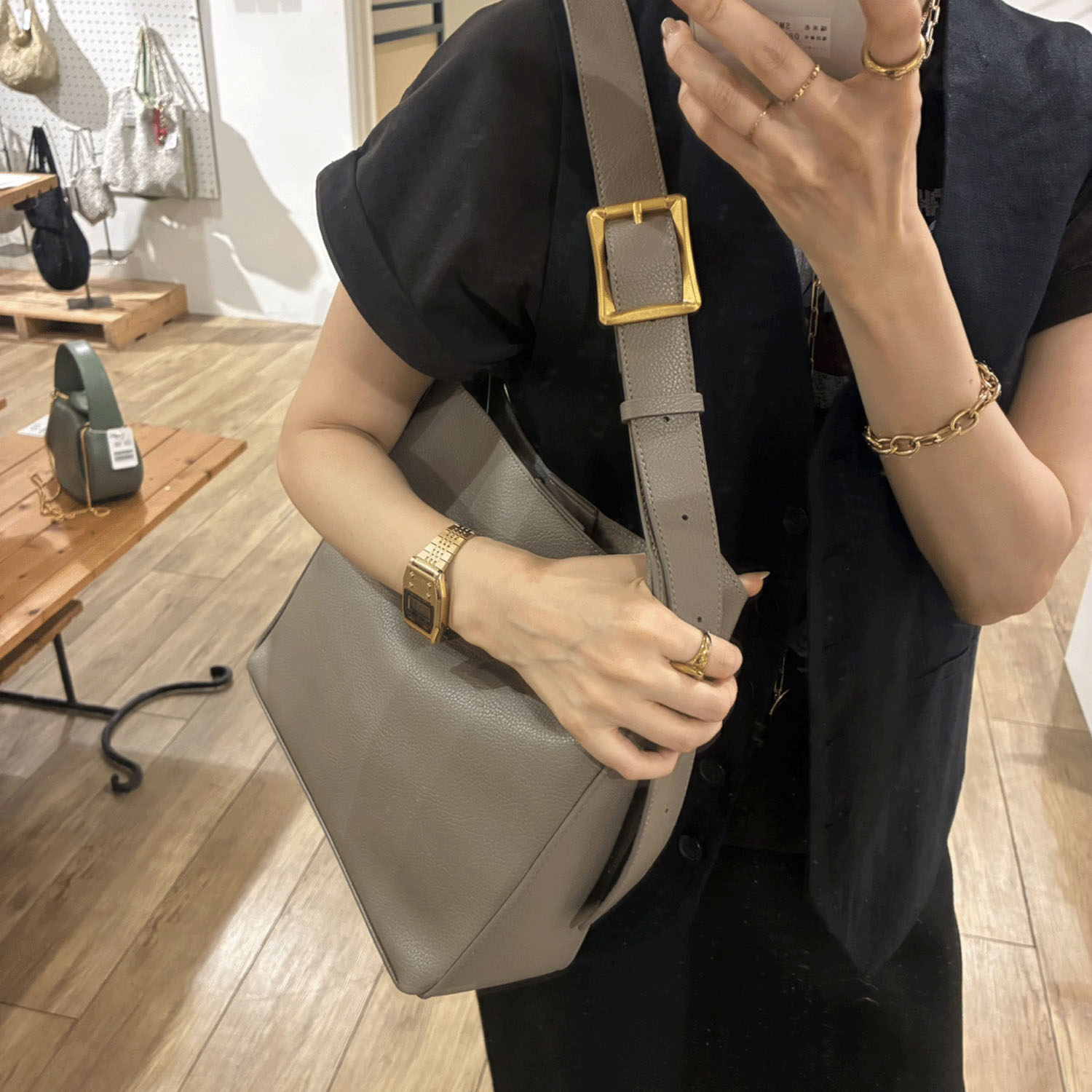 cachecache バックルディテールワンショルダー - 画像10