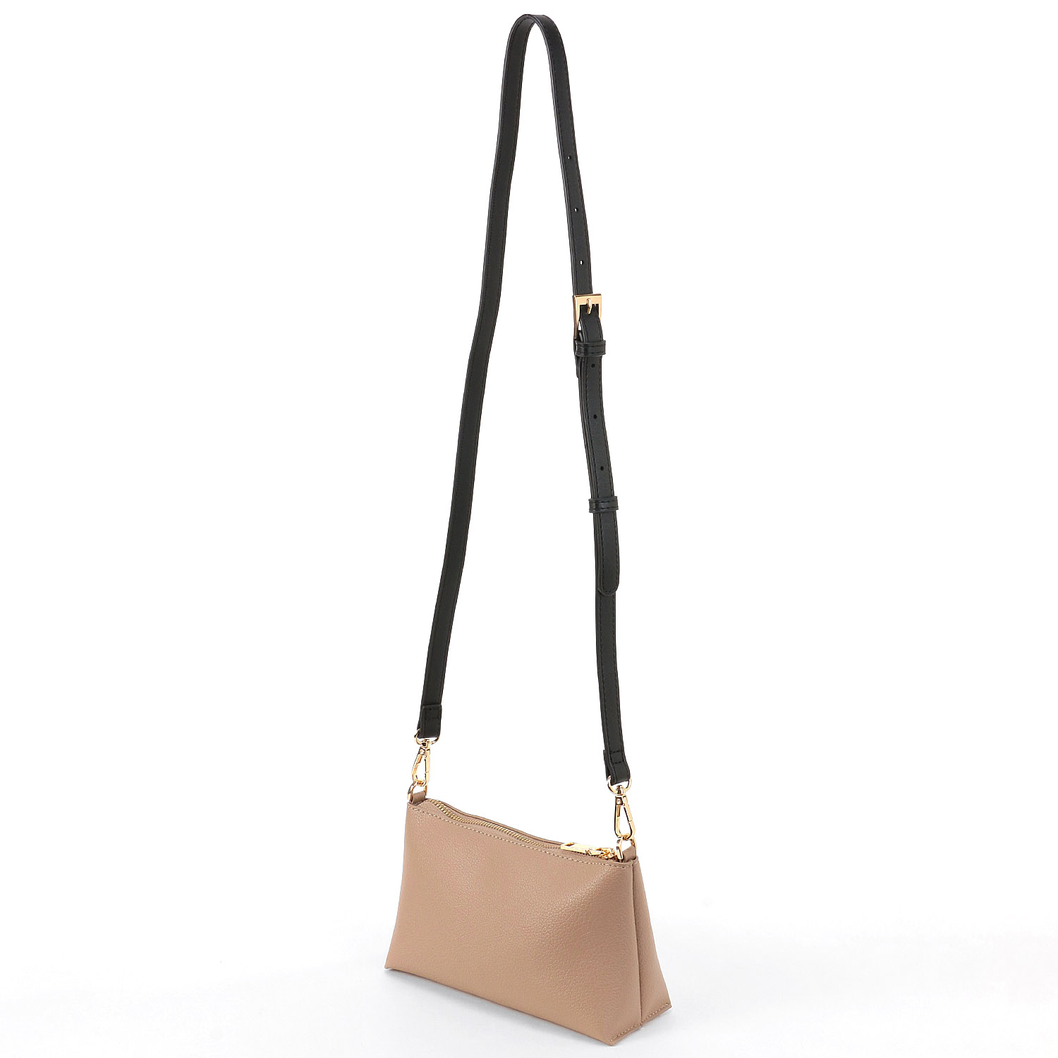 cachecache フェイクレザーショルダーバッグ付スクエアトート - 画像17