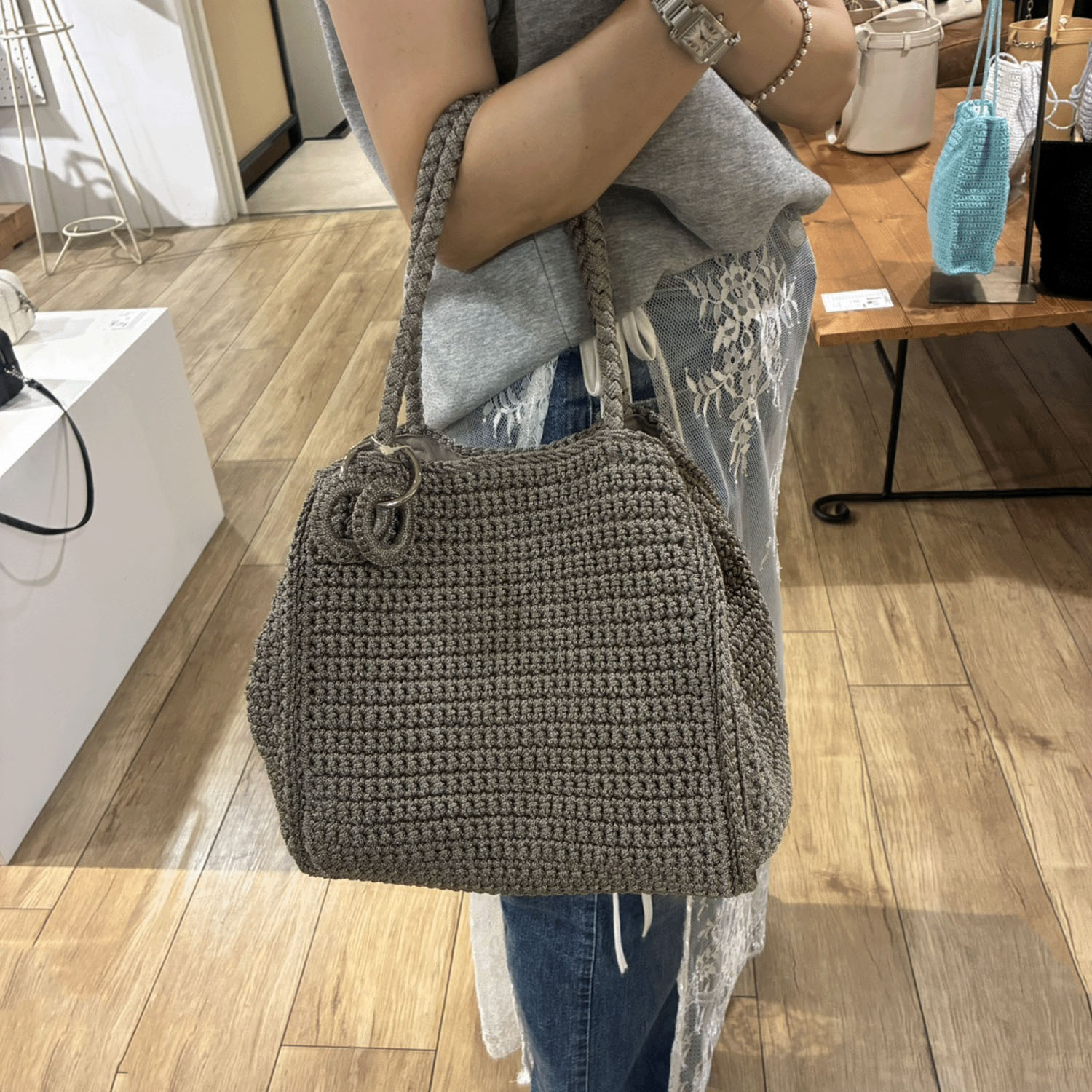 cachecache ベーシッククロッシェトート - 画像1