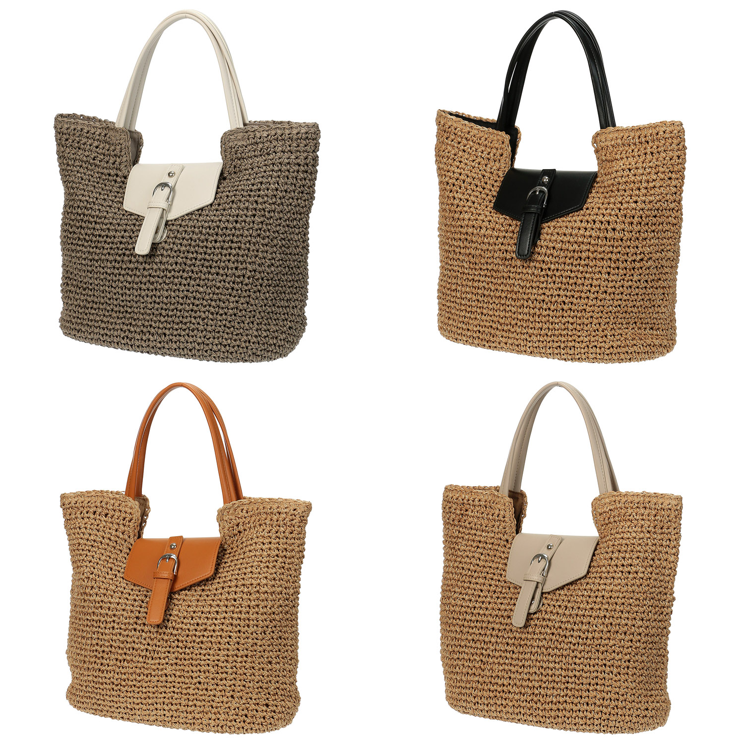 cachecache ベルトフラップクロッシェトート