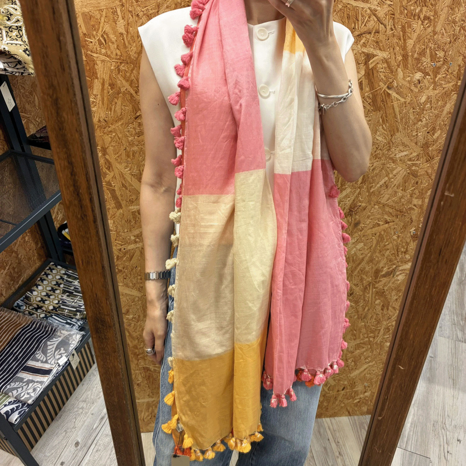 スタークラフト フリンジスカーフ - 画像1