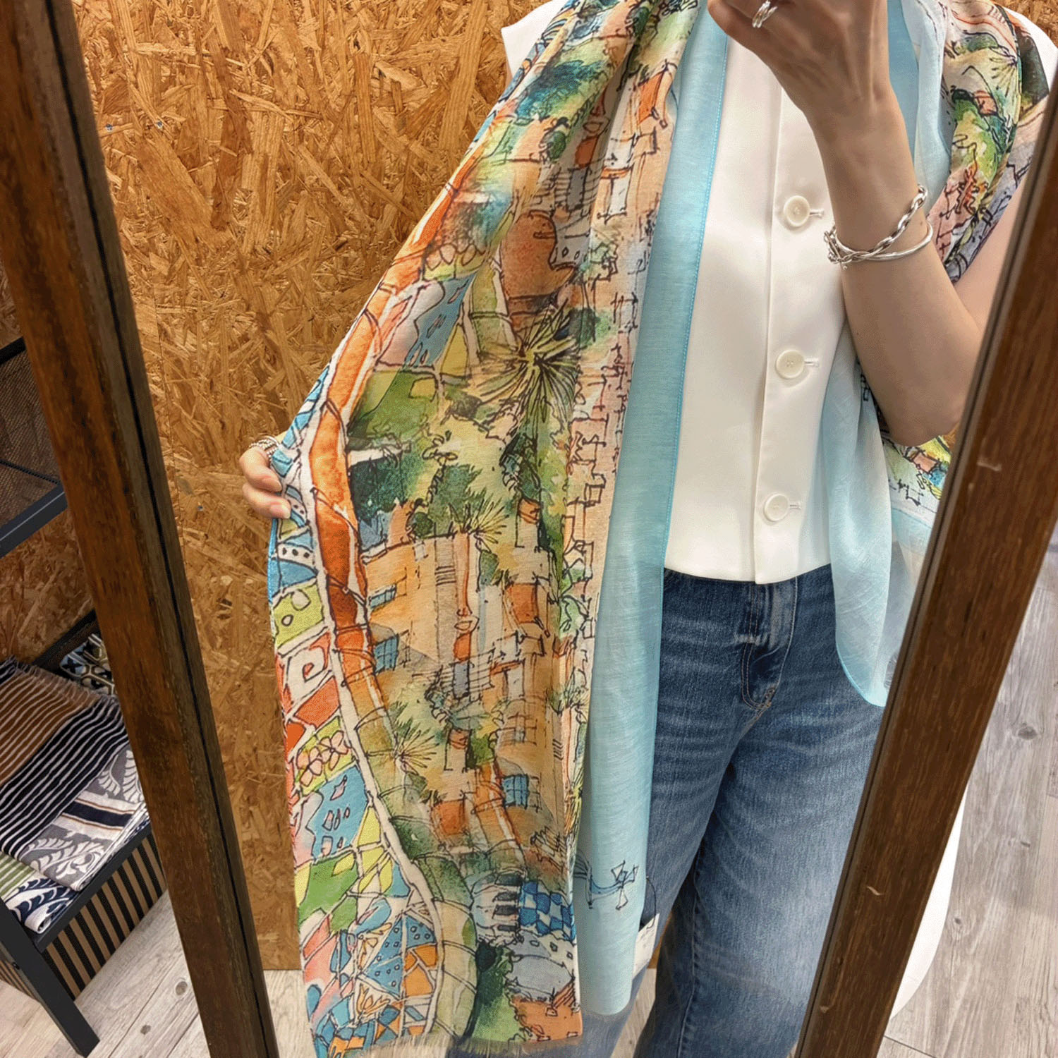 スタークラフト 風景画スカーフ - 画像1