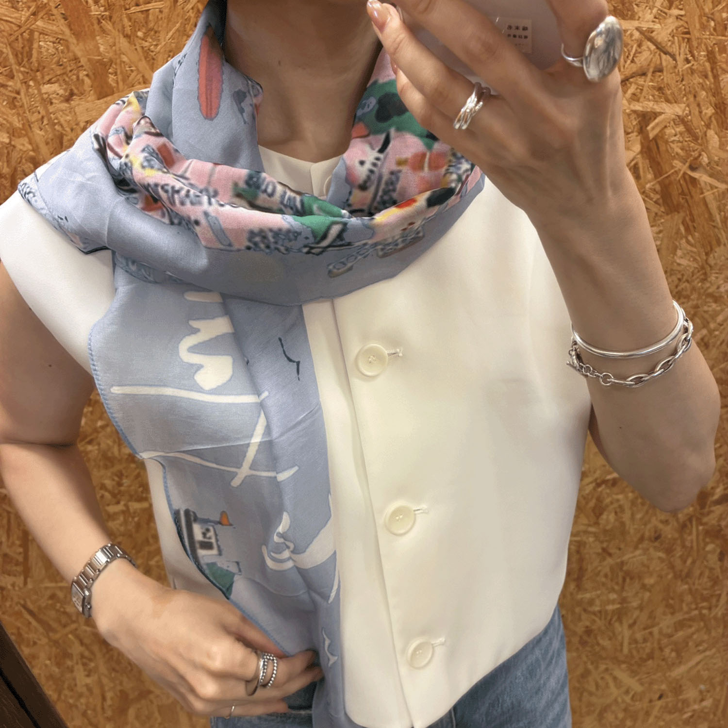 スタークラフト ひし形スカーフ - 画像4