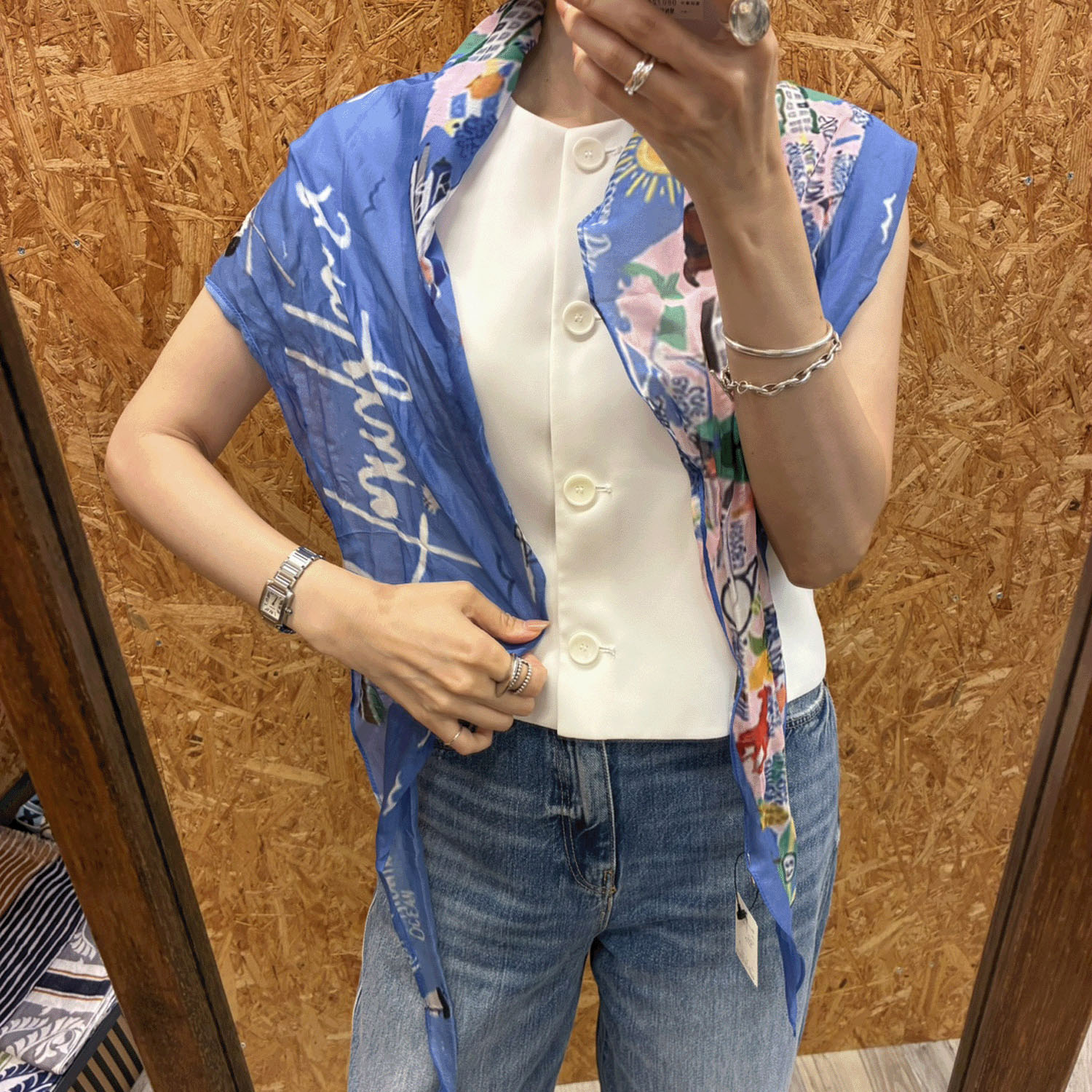 スタークラフト ひし形スカーフ - 画像5