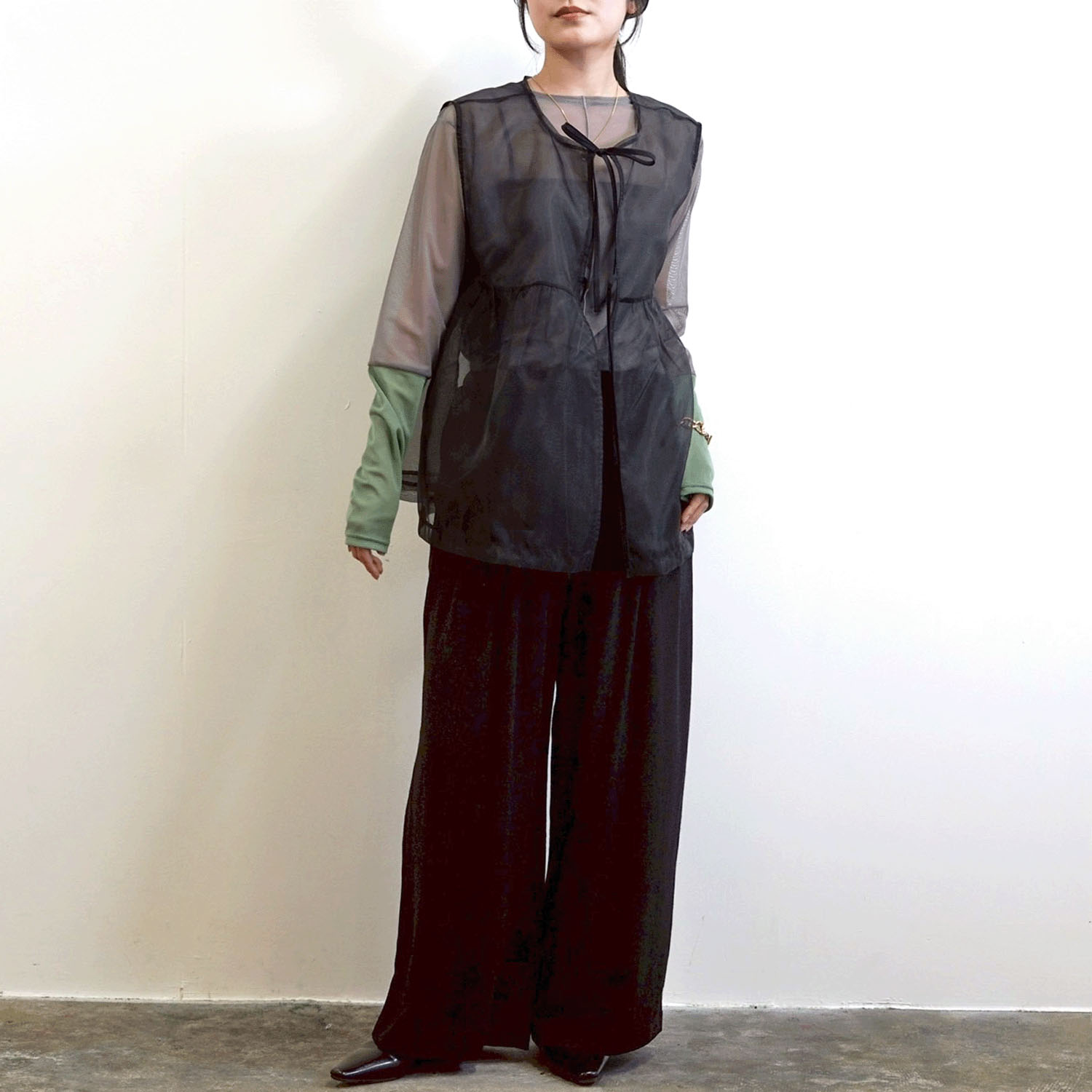 SEVEN SENSE リラックスリネンパンツ