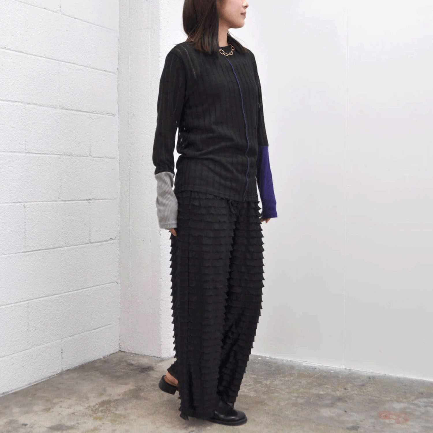 【Insta Live動画あり】SEVEN SENSE フリルパンツ - 画像7