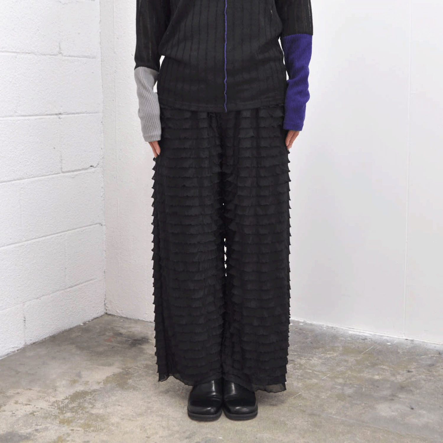 【Insta Live動画あり】SEVEN SENSE フリルパンツ - 画像10