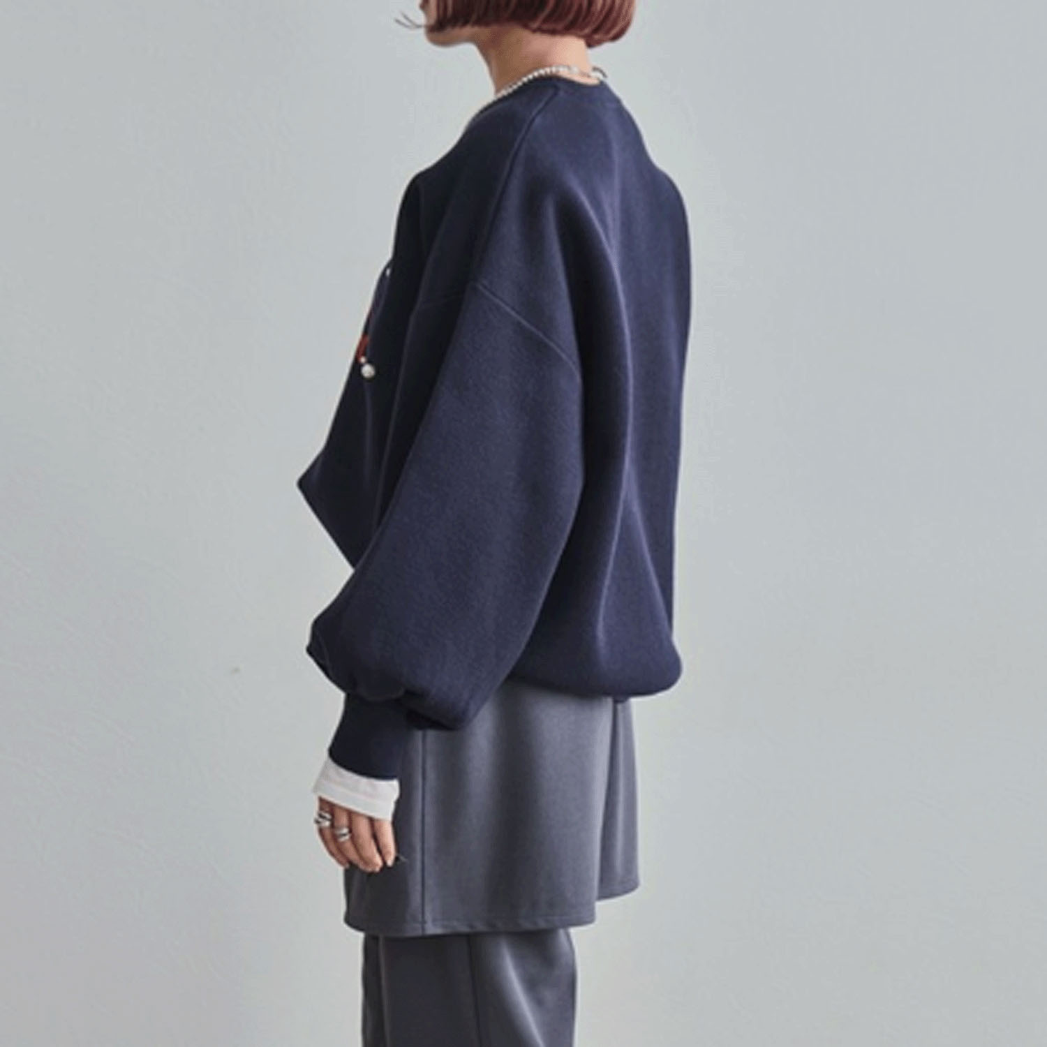 LHELBIE ロゴ×パールニットトップス - 画像15