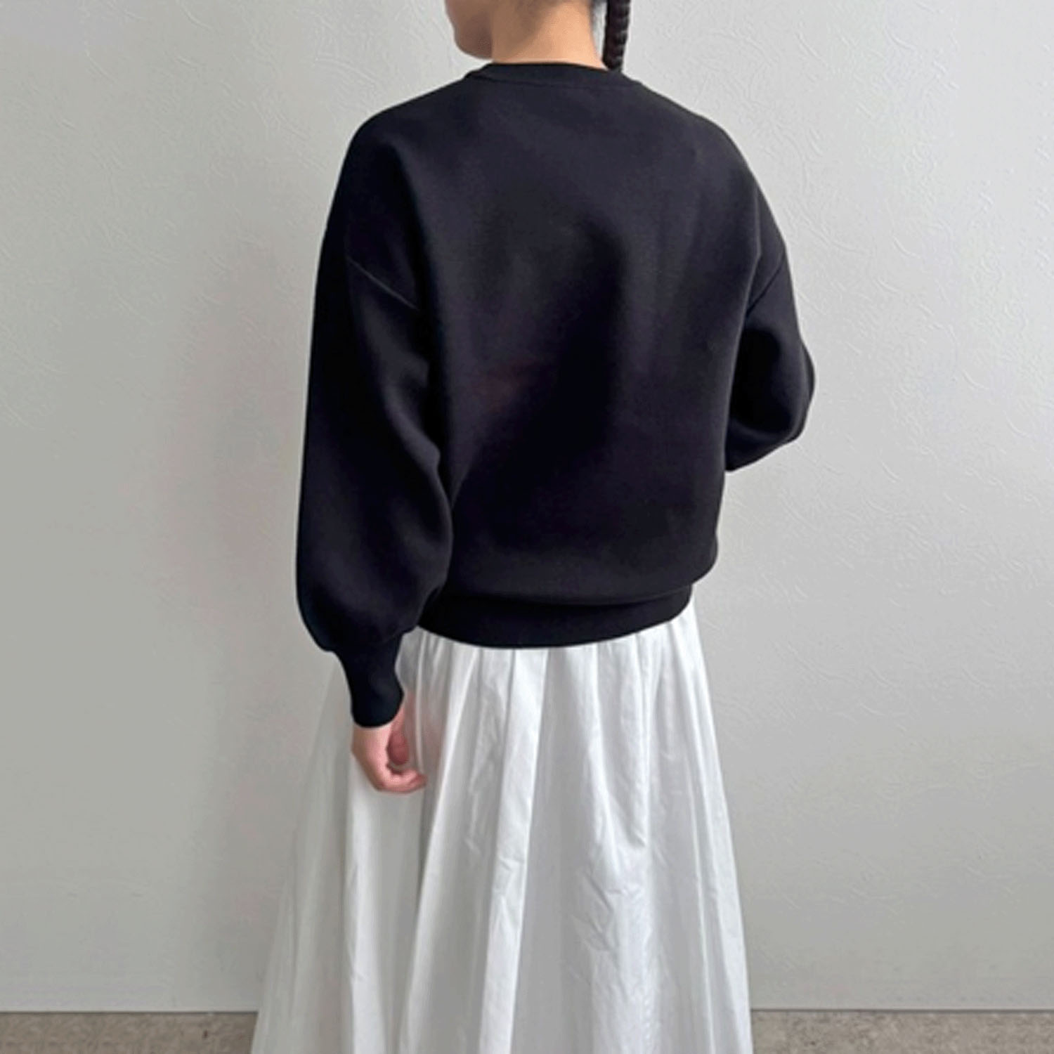 LHELBIE ロゴ×パールニットトップス - 画像4