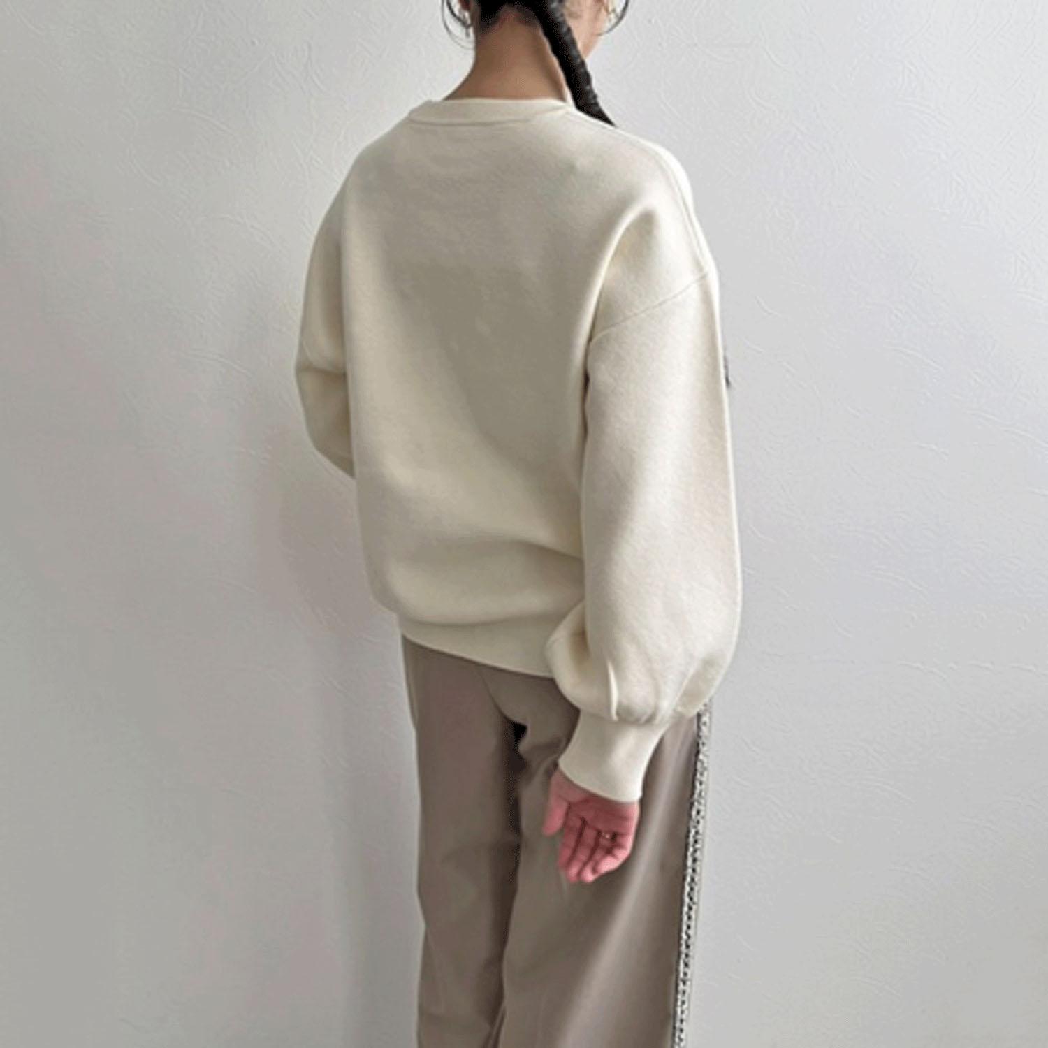 LHELBIE ロゴ×パールニットトップス - 画像10