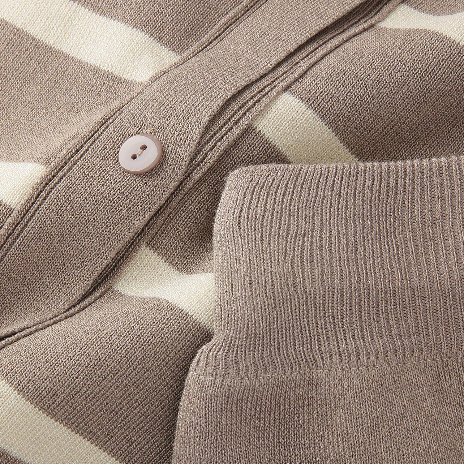 SEVEN SENSE ボーダーカーディガンとパンツのセット - 画像8