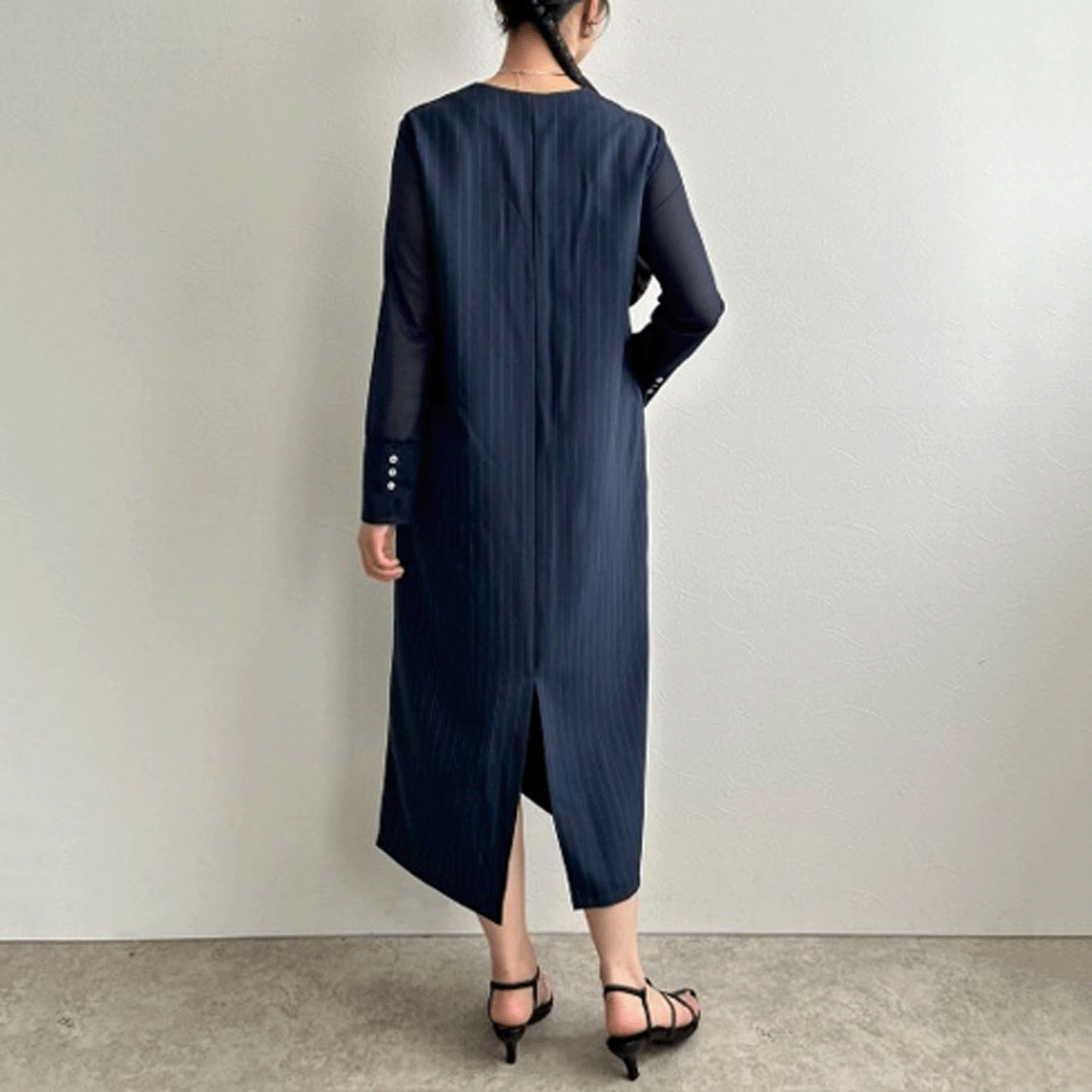 【Insta Live】 LHELBIE  シアースリーブワンピース - 画像17