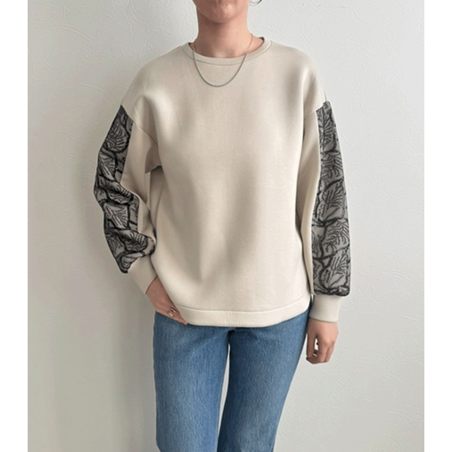 LHELBIE レーススリーブトップス - 画像11