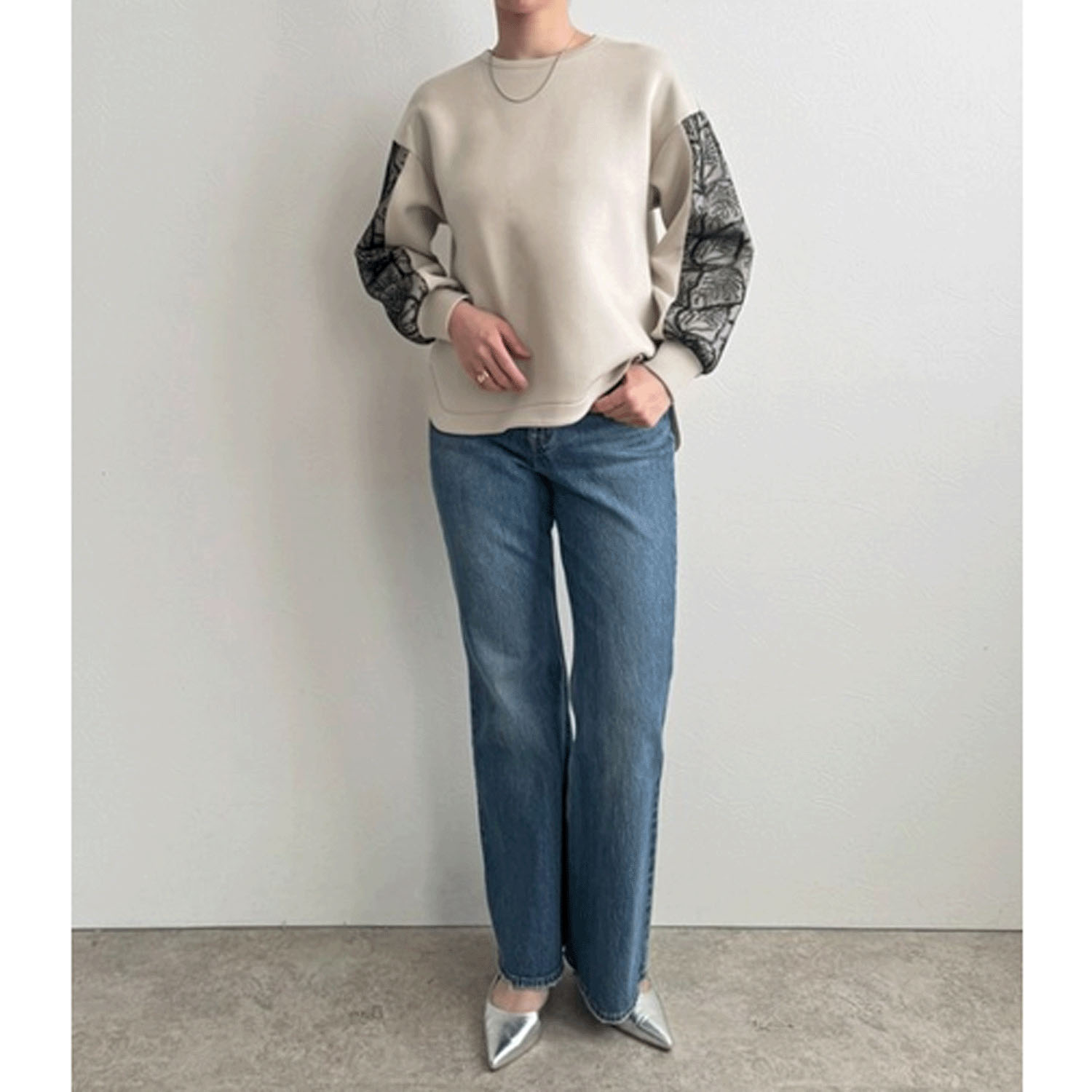 LHELBIE レーススリーブトップス - 画像15