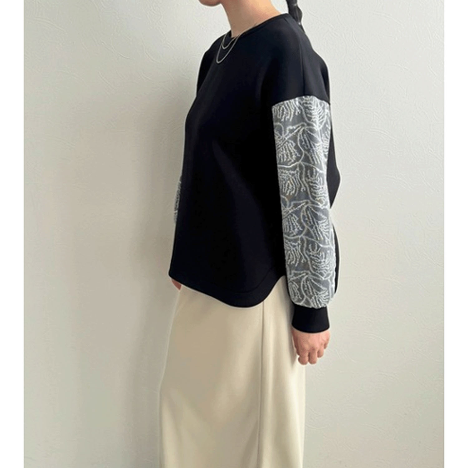 LHELBIE レーススリーブトップス - 画像4