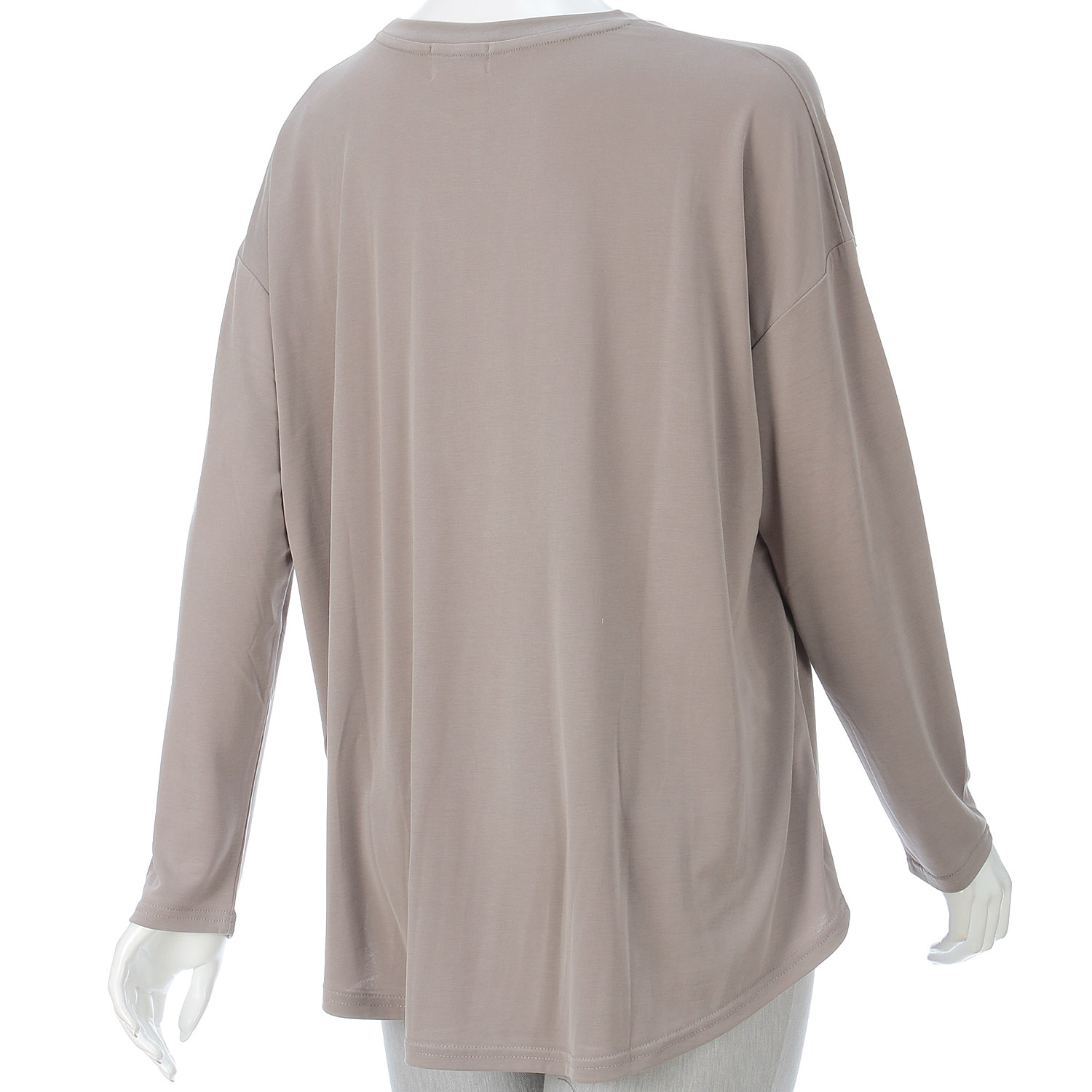 ROSIEE ソフトな風合いフロッキープリントTシャツ - 画像23