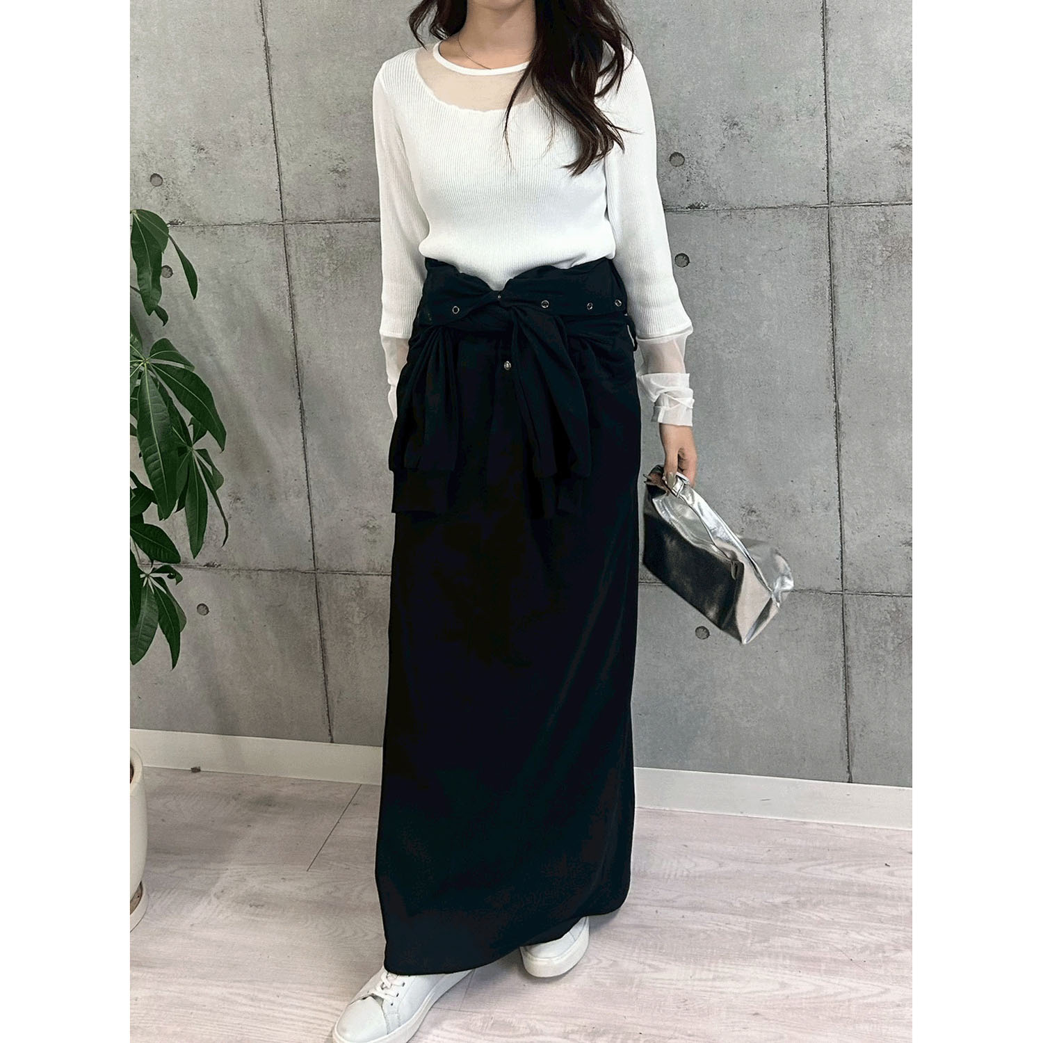 【Insta Live】ROSIEE シアードッキングリブニット - 画像8