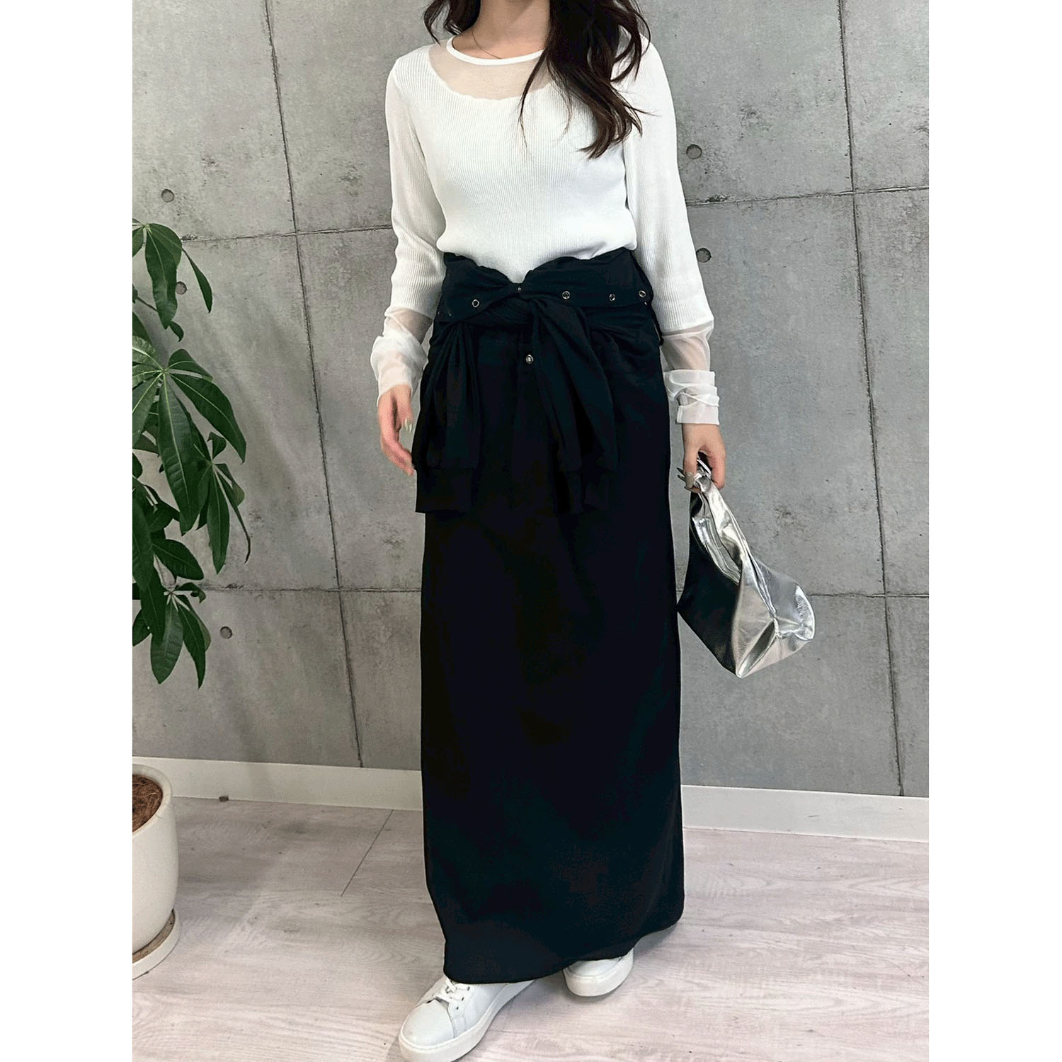 【Insta Live】ROSIEE シアードッキングリブニット - 画像9