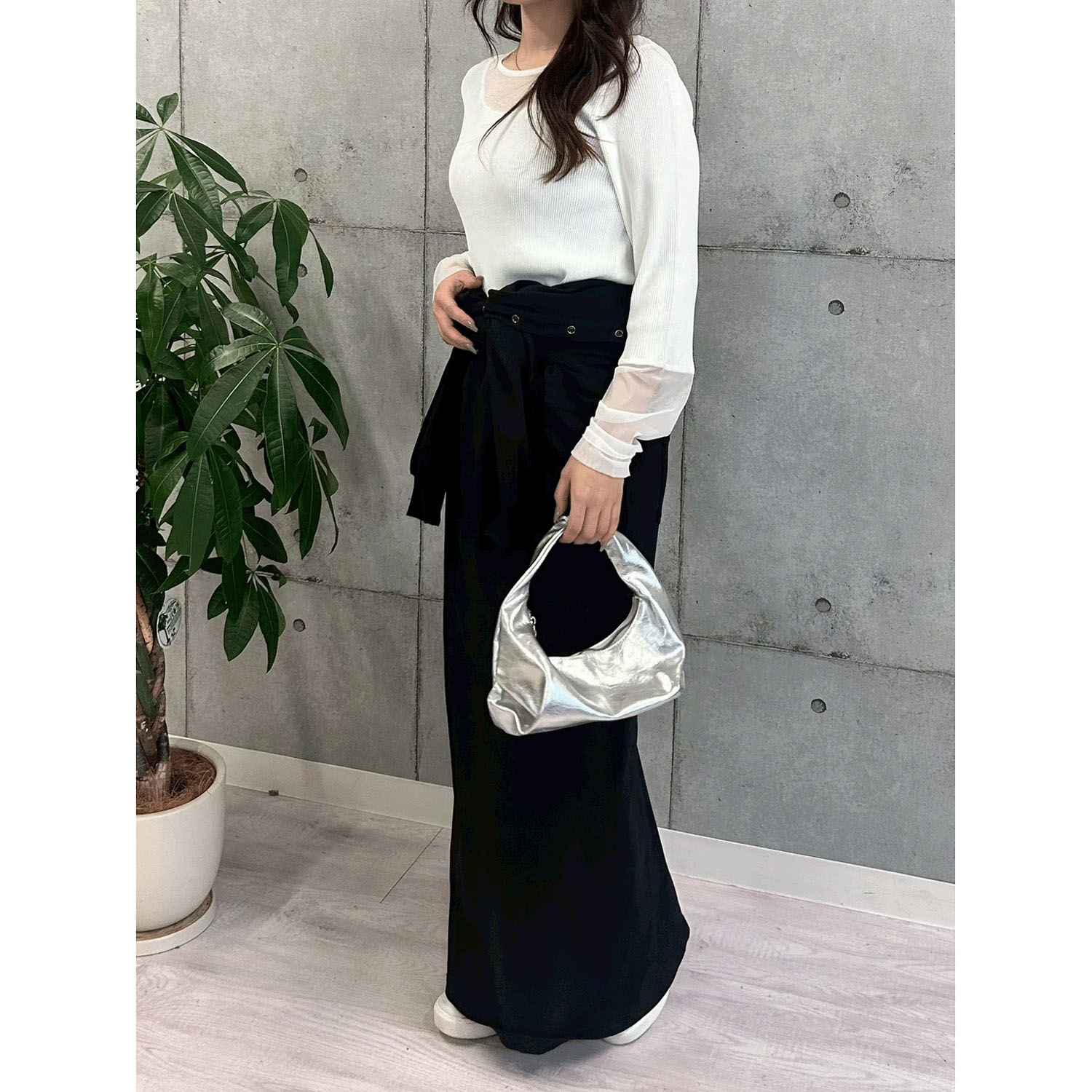 【Insta Live】ROSIEE シアードッキングリブニット - 画像10