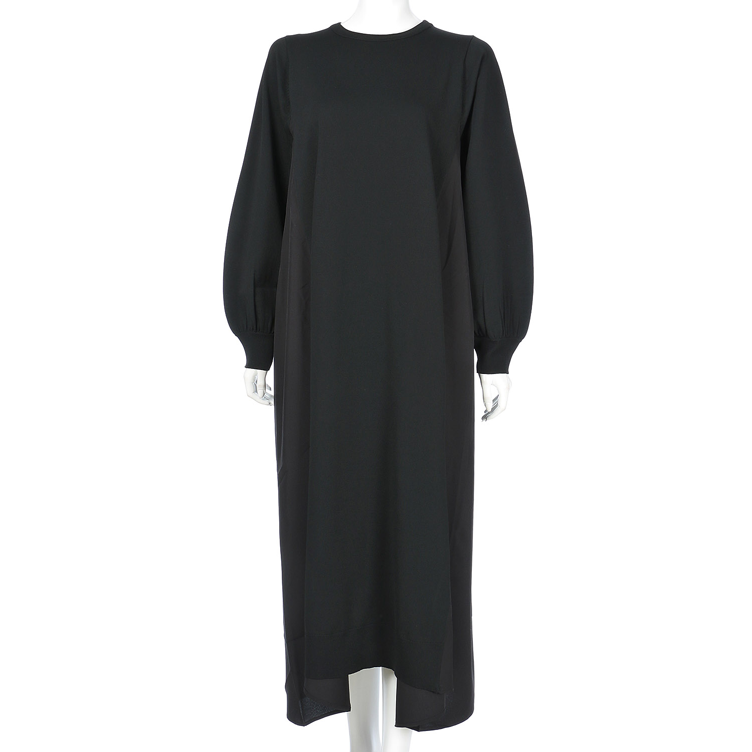 【Insta Live】ROSIEE 後レースライン布帛ニットワンピース - 画像15