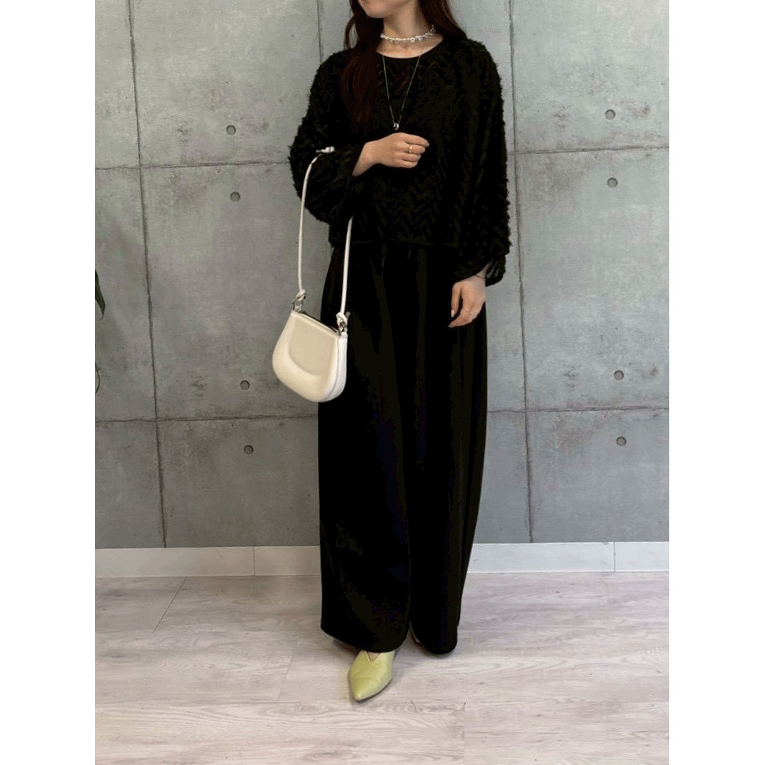 ROSIEE フリンジジャガードTOPS - 画像14