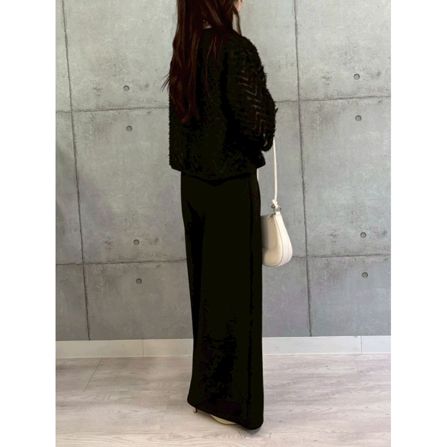 ROSIEE フリンジジャガードTOPS - 画像15