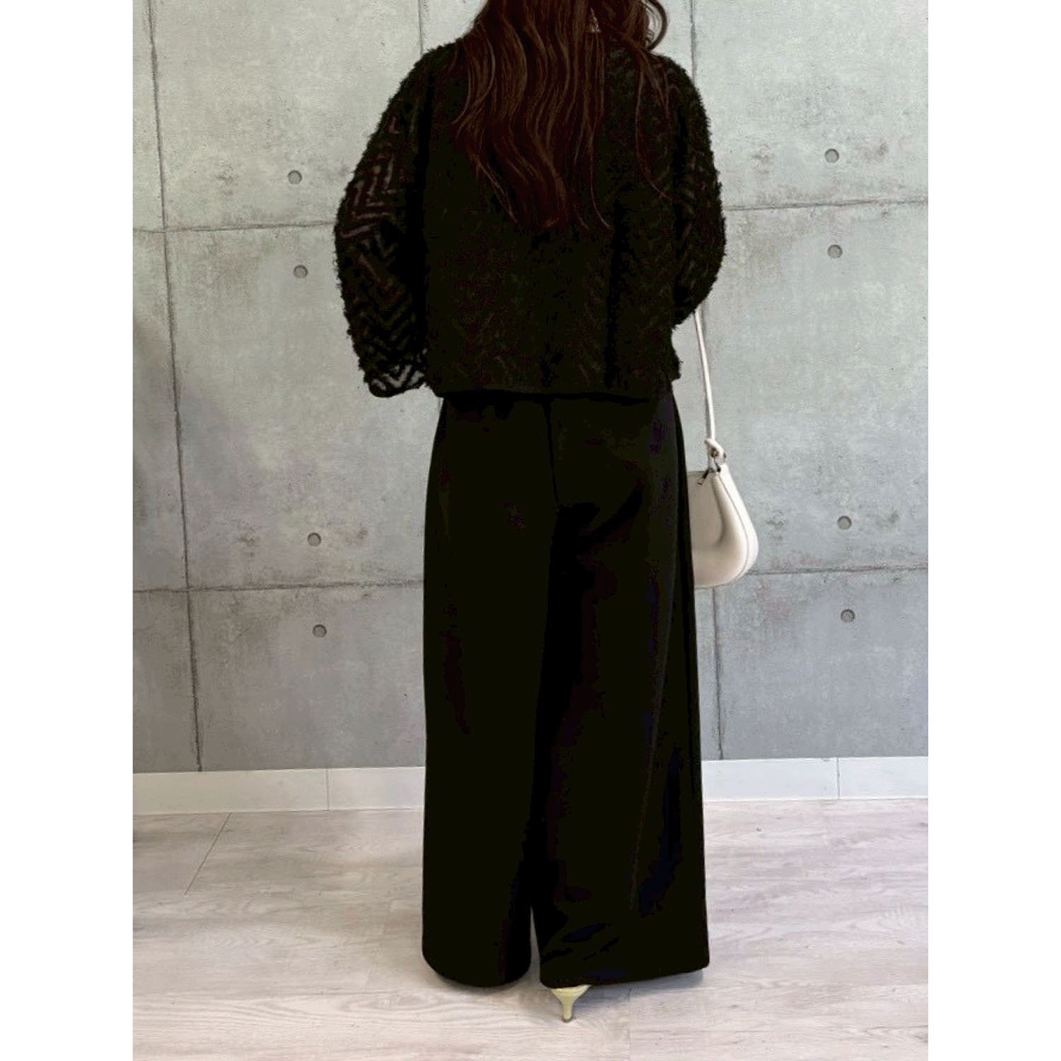 ROSIEE フリンジジャガードTOPS - 画像17