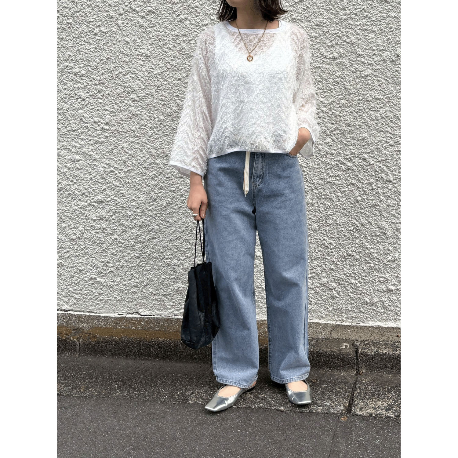 ROSIEE フリンジジャガードTOPS - 画像4