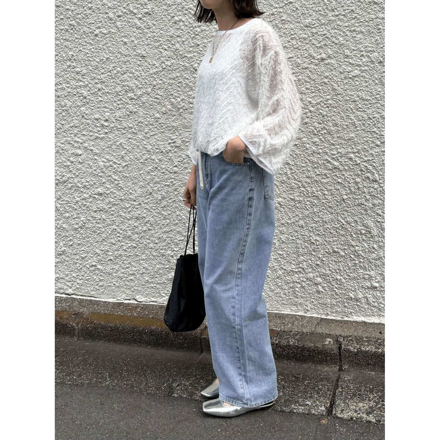 ROSIEE フリンジジャガードTOPS - 画像6