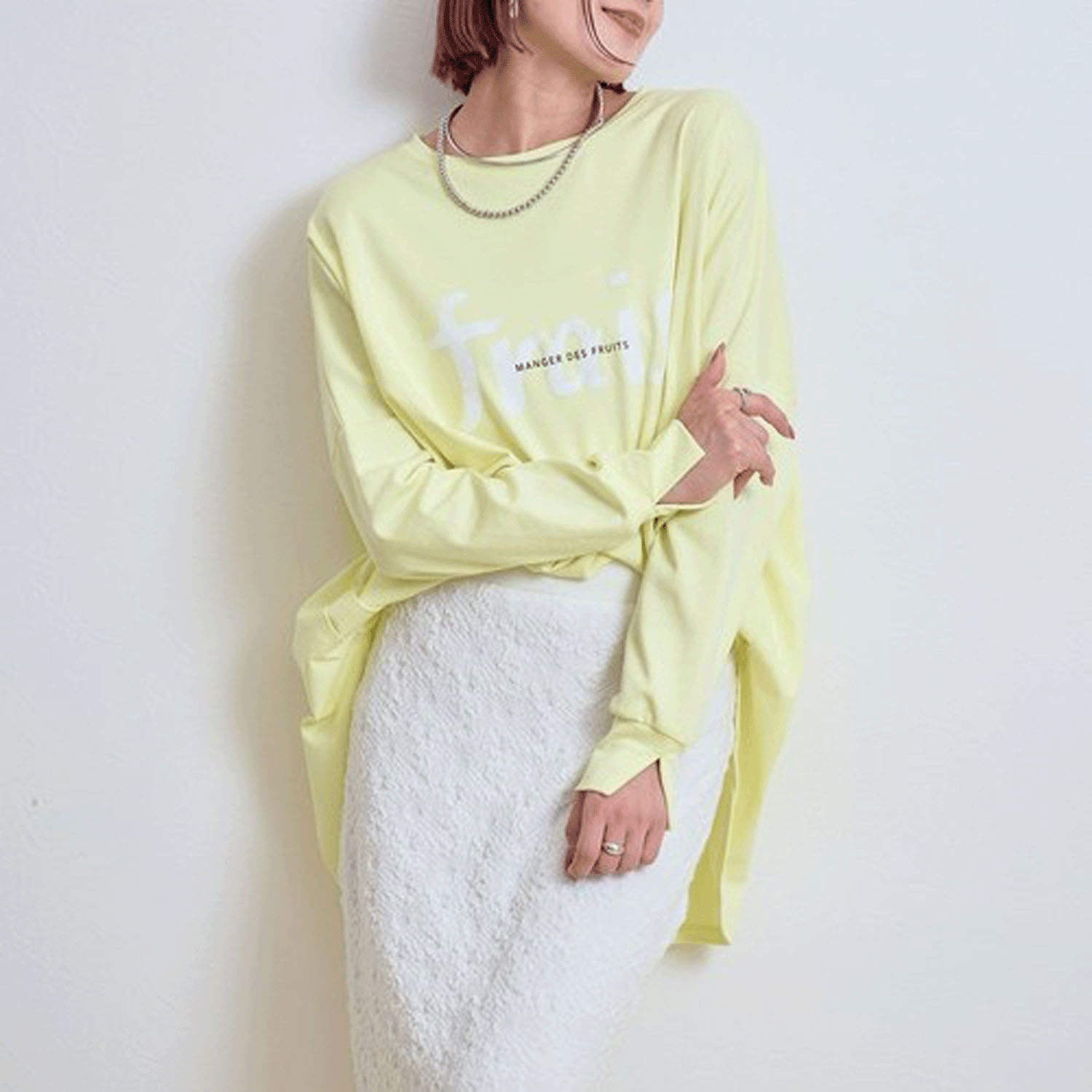 LHELBIE ハンドロゴポンチョロンT - 画像16