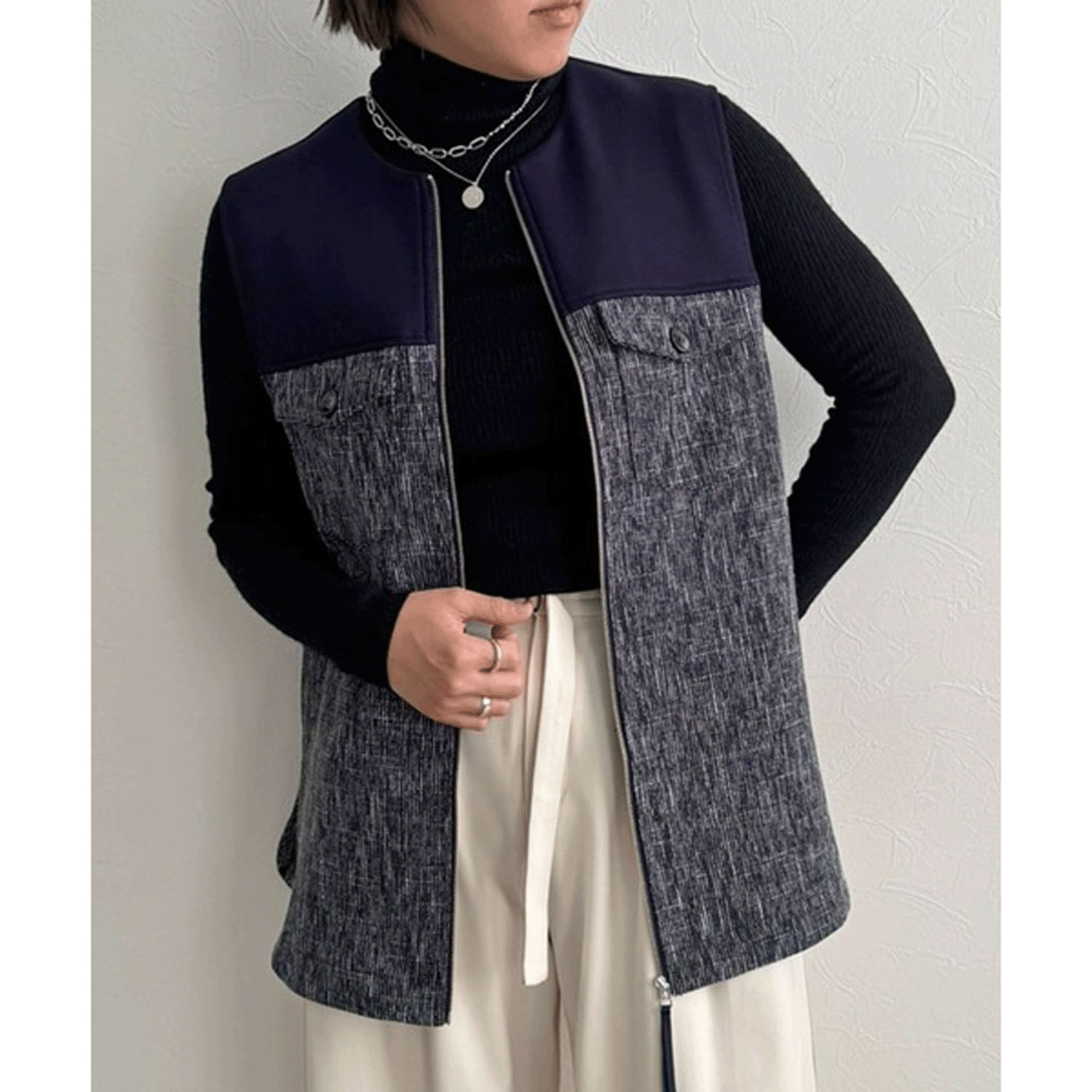 LHELBIE ブッチャーミックスベスト - 画像10