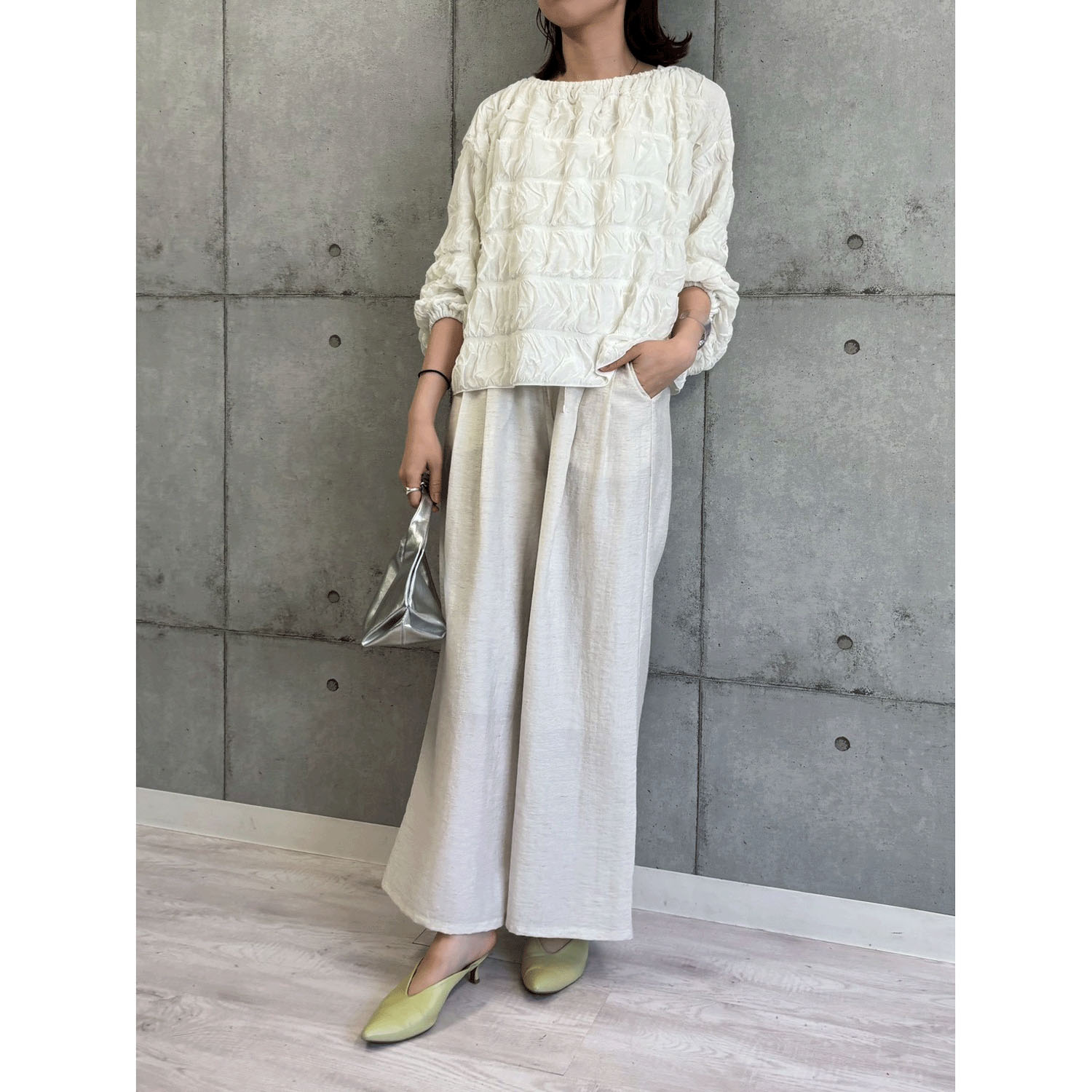 ROSIEE シャーリング魔法ブラウス - 画像5