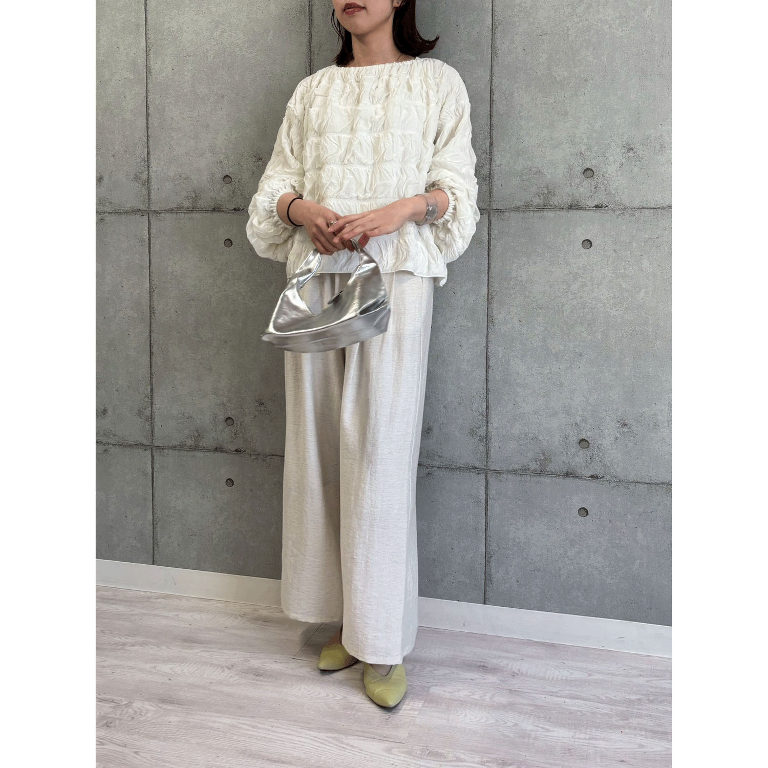 ROSIEE シャーリング魔法ブラウス - 画像6