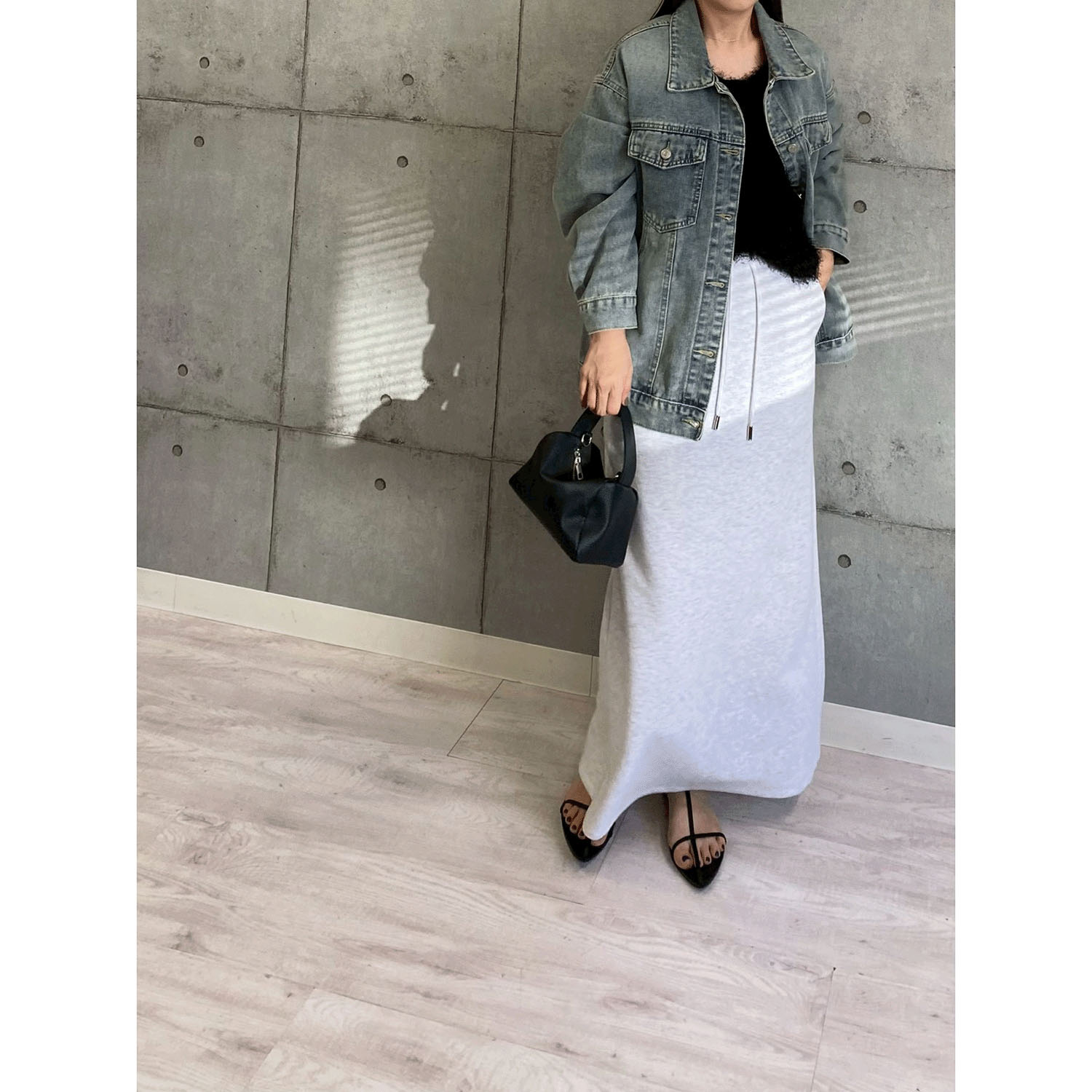 ROSIEE オーバーサイズポケットデニムジャケット - 画像8