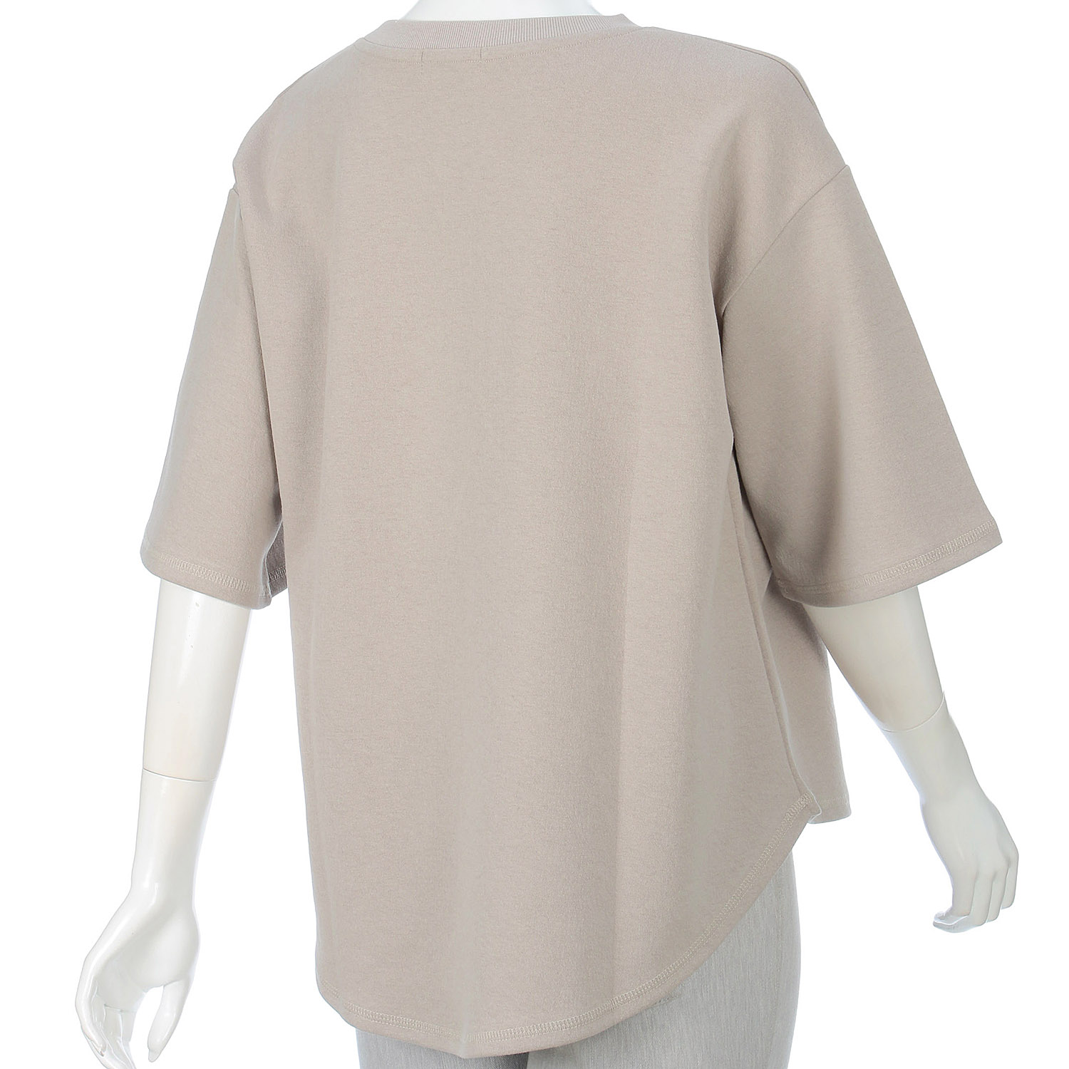 ROSIEE ロゴ刺繍5分袖トップス - 画像20