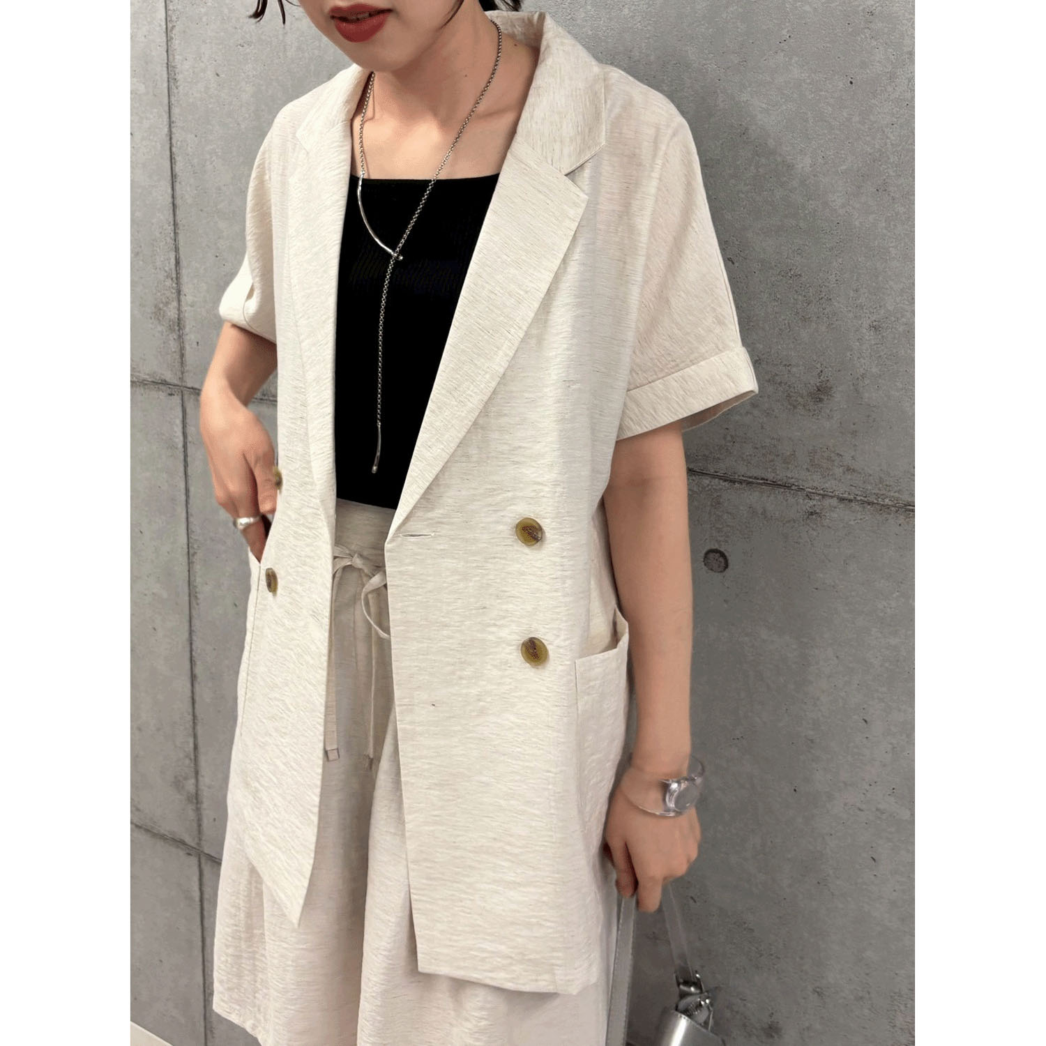 ROSIEE ショートスリーブジャケット - 画像1