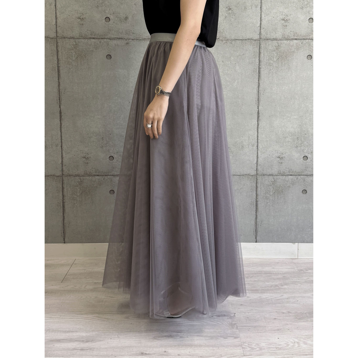 ROSIEE チュールフレアスカート - 画像8