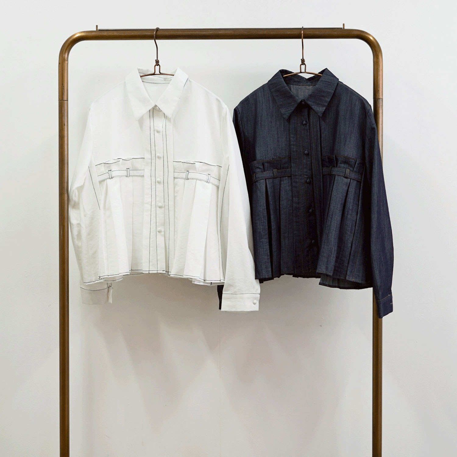 SEVEN SENSE タックデザインシャツ - 画像2