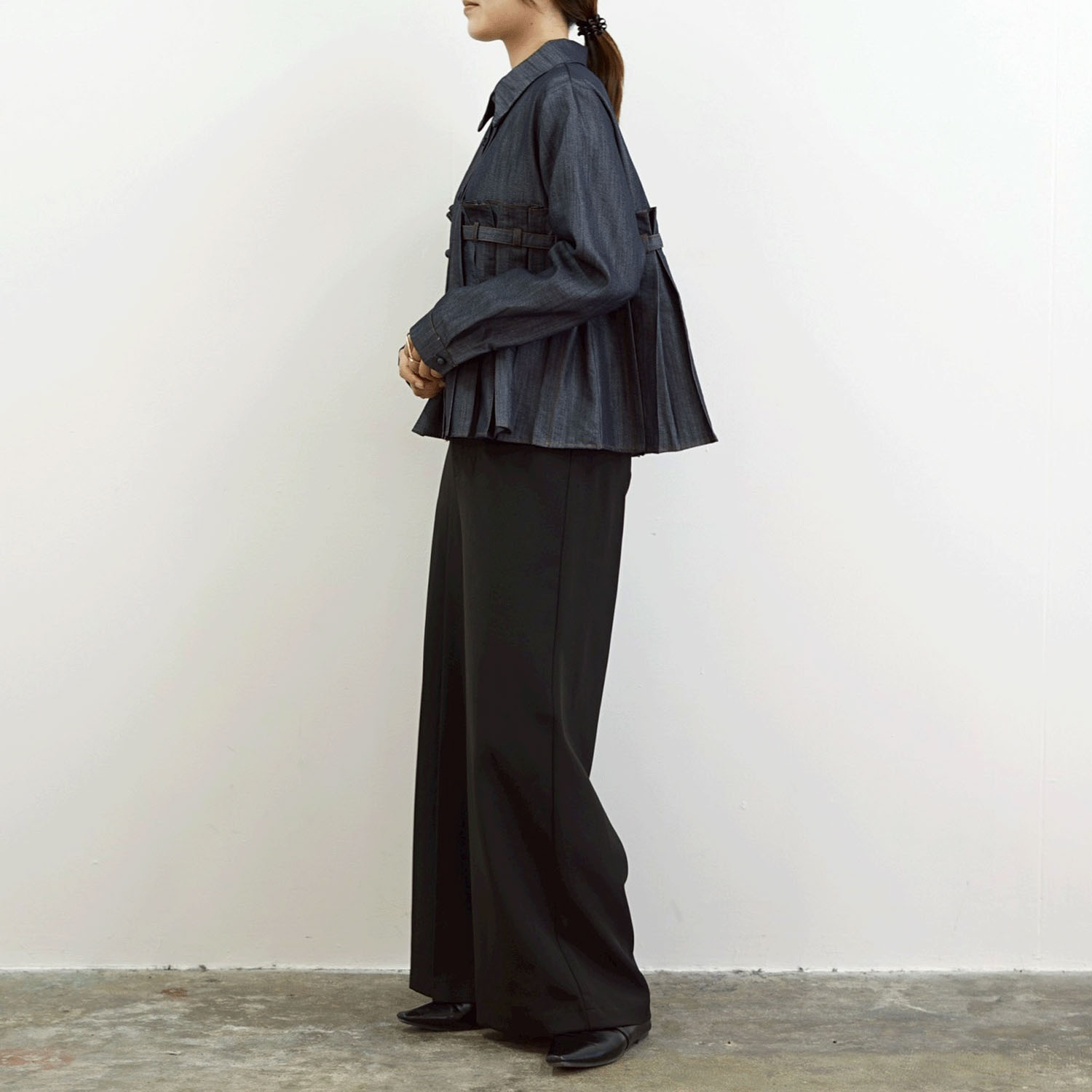 SEVEN SENSE タックデザインシャツ - 画像6